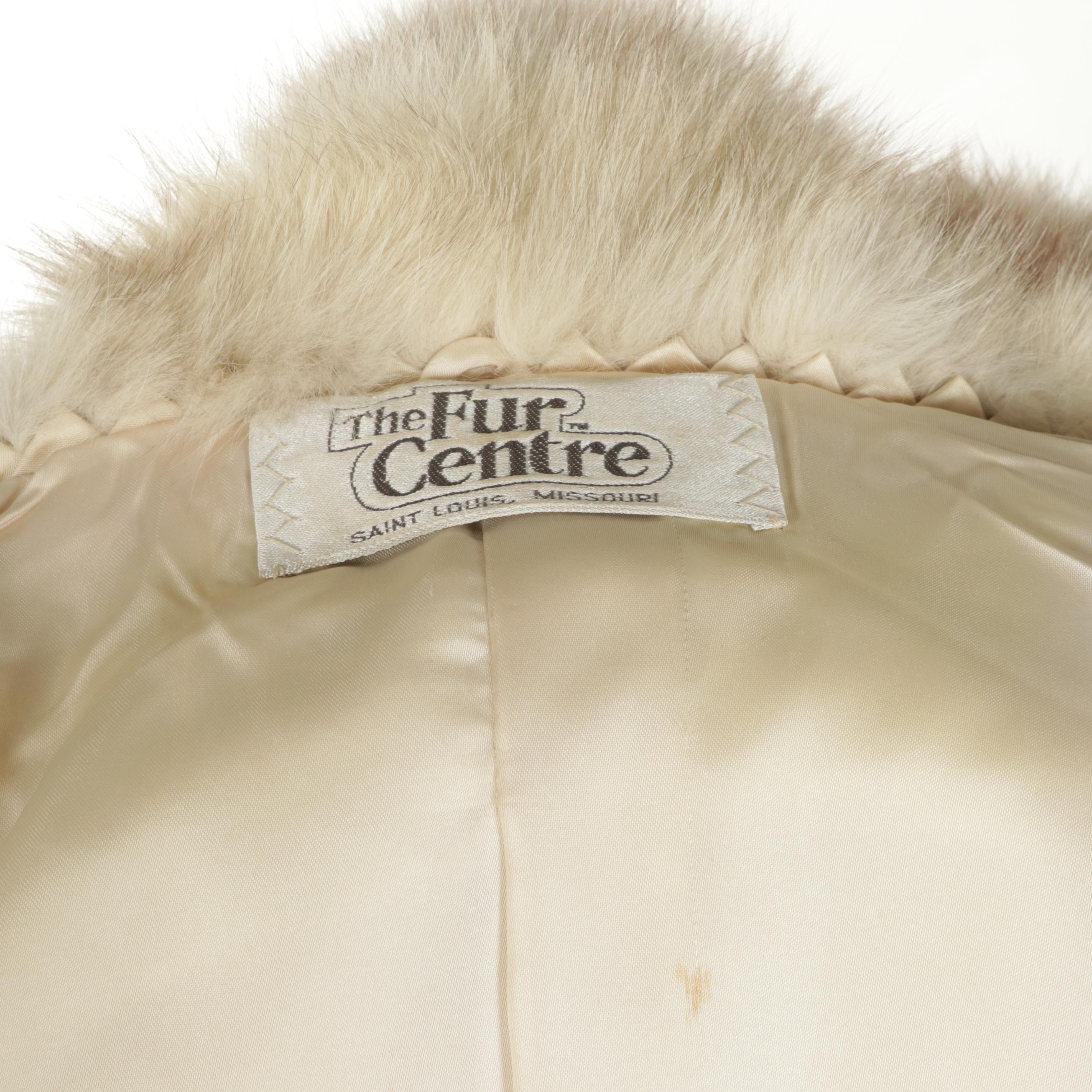 Full Pelt Finnish Blue Fox Fur Coat