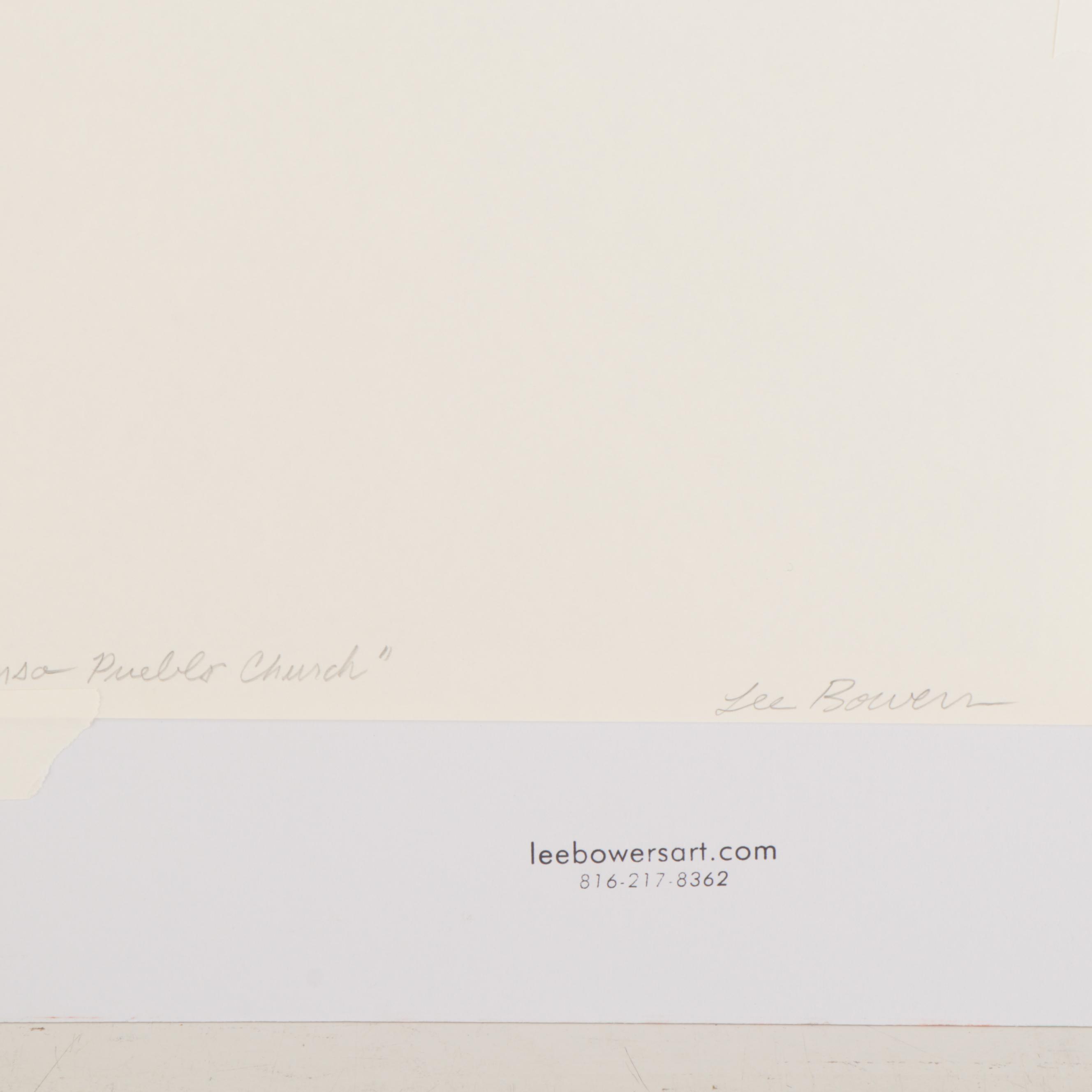 Lee Bowers Double-Sided Architectural Digital Photographs