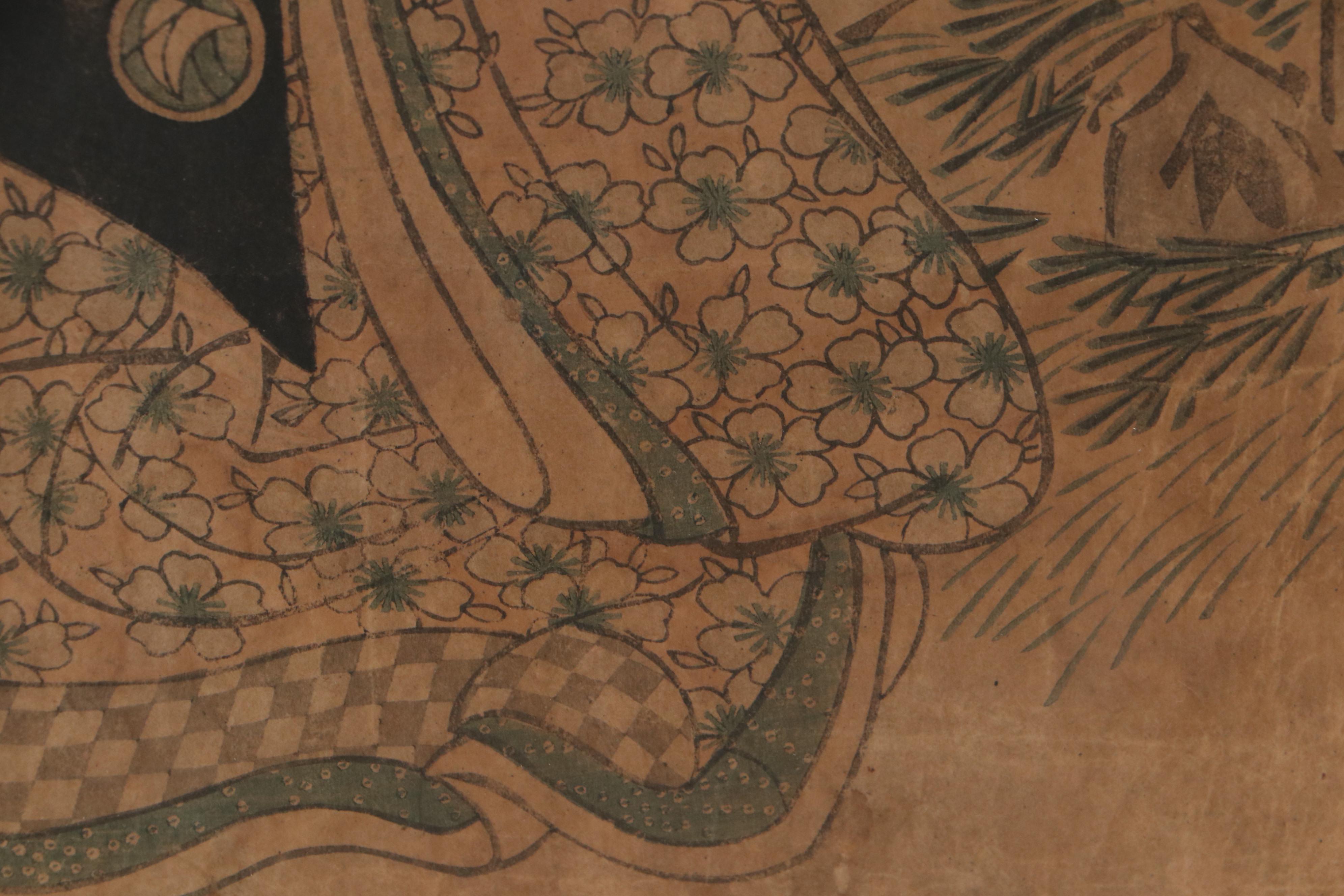 Utagawa Toyokuni I Woodblock of Kabuki Actor Iwai Hanshiro V