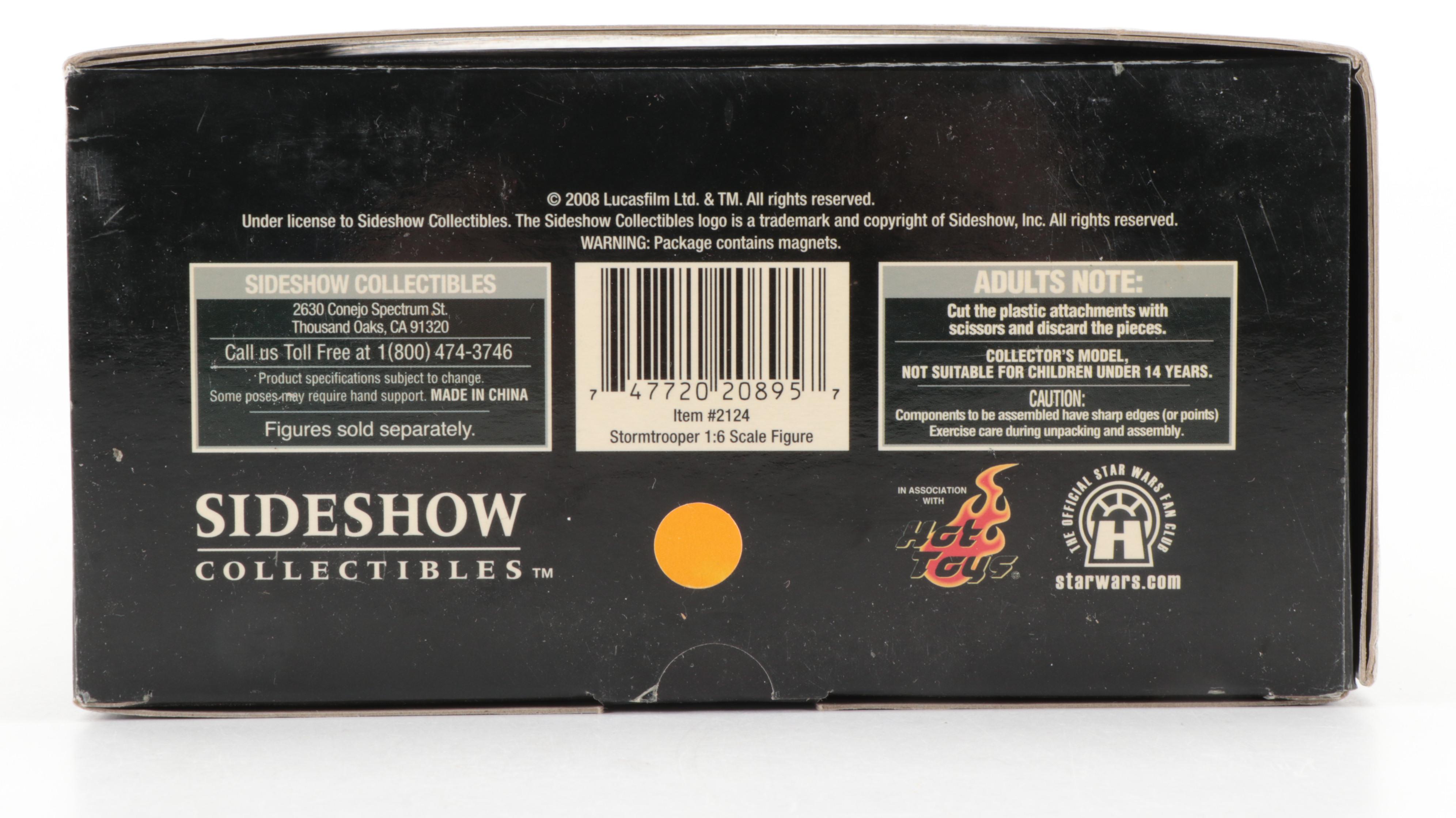 Sideshow Star Wars Imperial Stormtrooper, Republic Clone Trooper Scale Figures