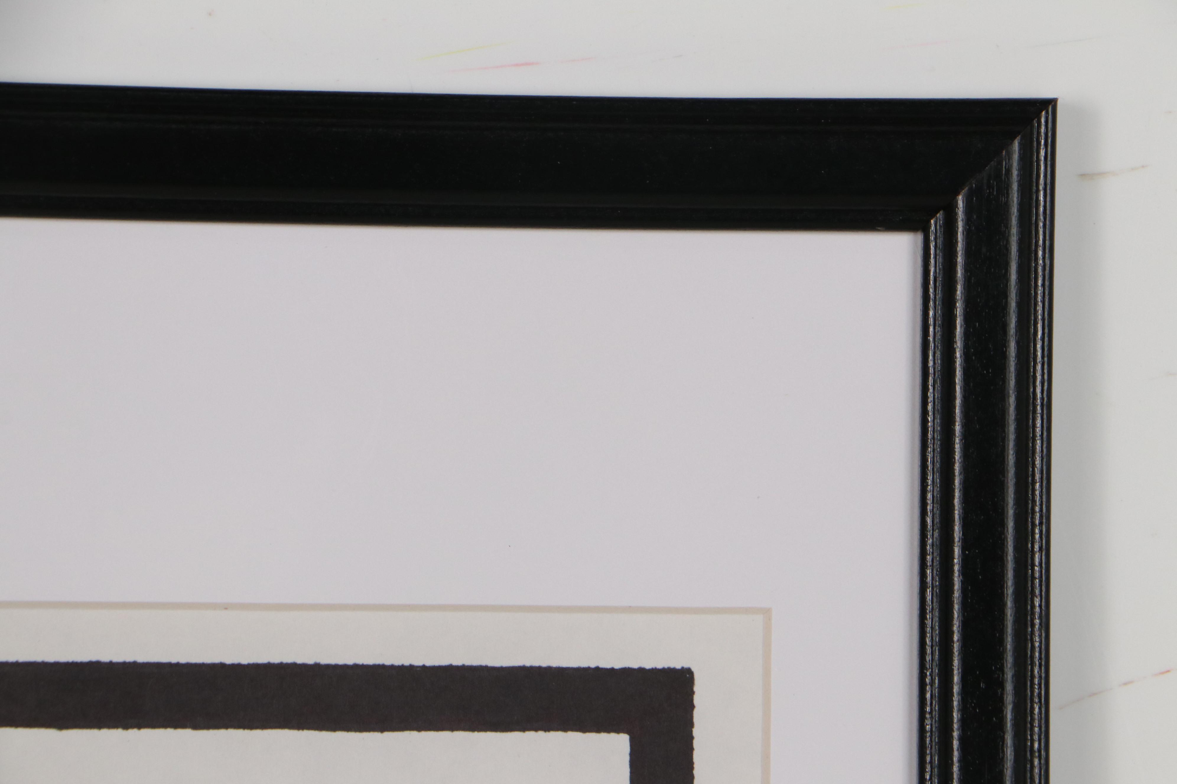 Jerry Kellems Abstract Geometric Ink Drawing, 2003 Everything But The