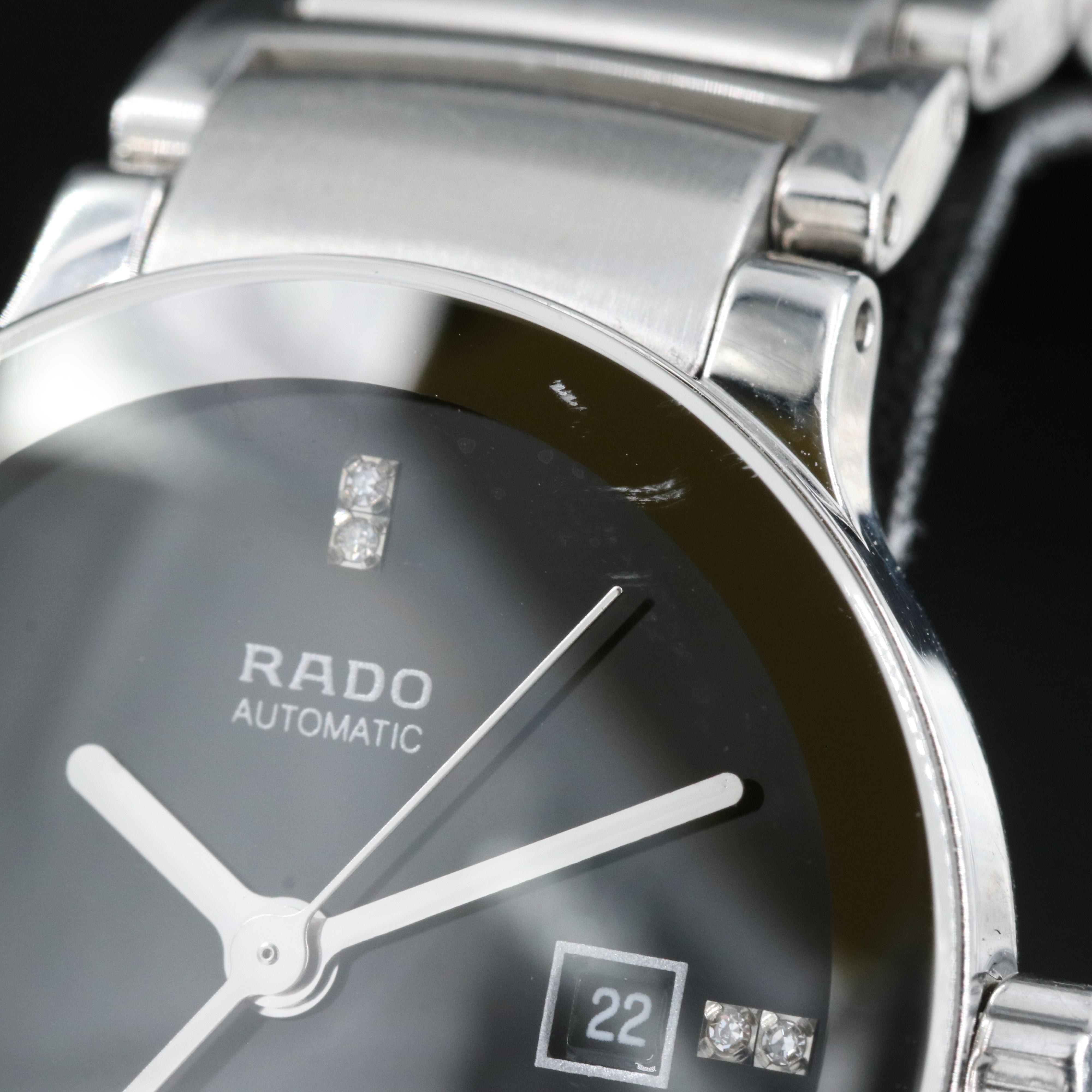 Rado Jubilé Diamond Dial Automatic Watch with Date