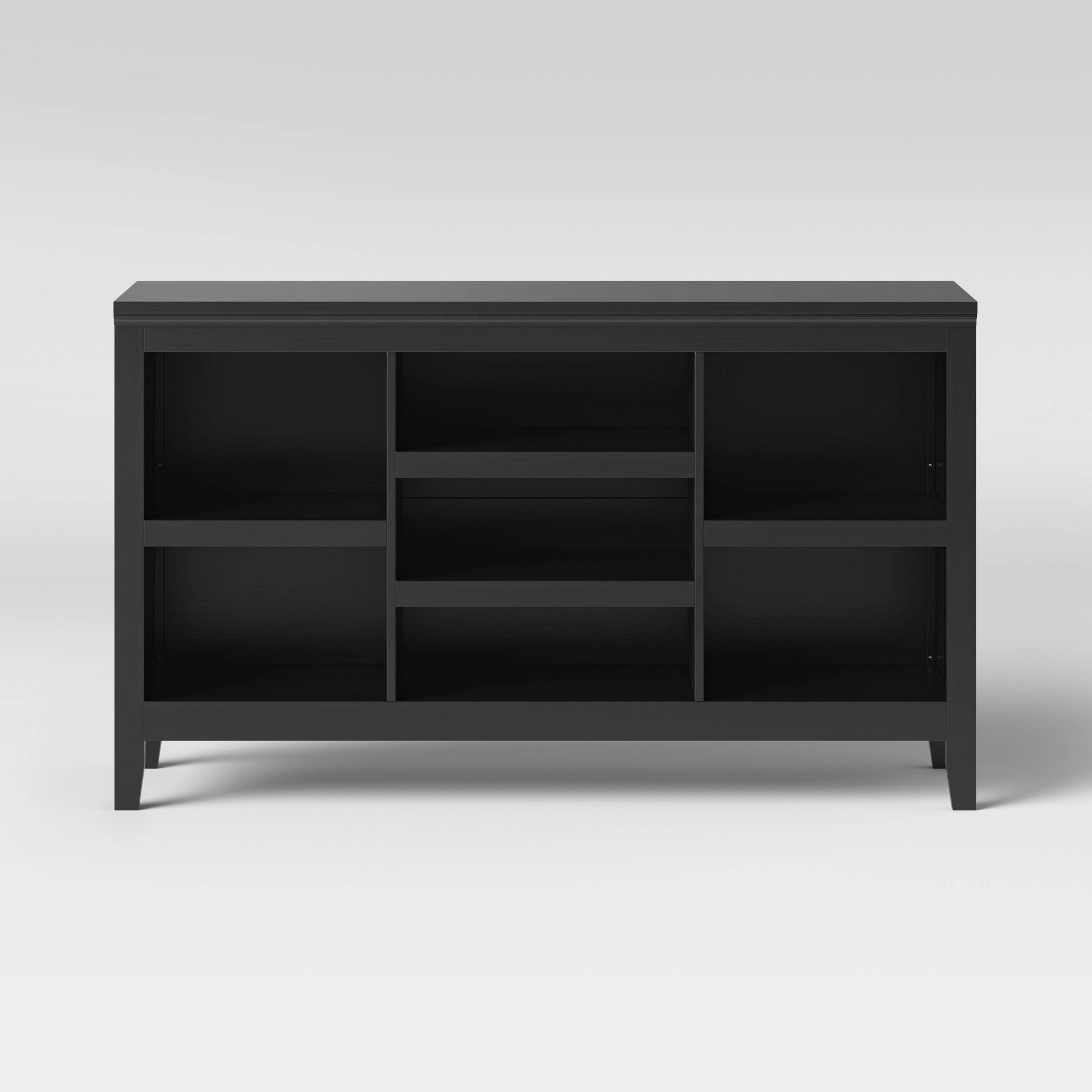 Threshold "Carson" Horizontal Bookcase with Adjustable Shelves