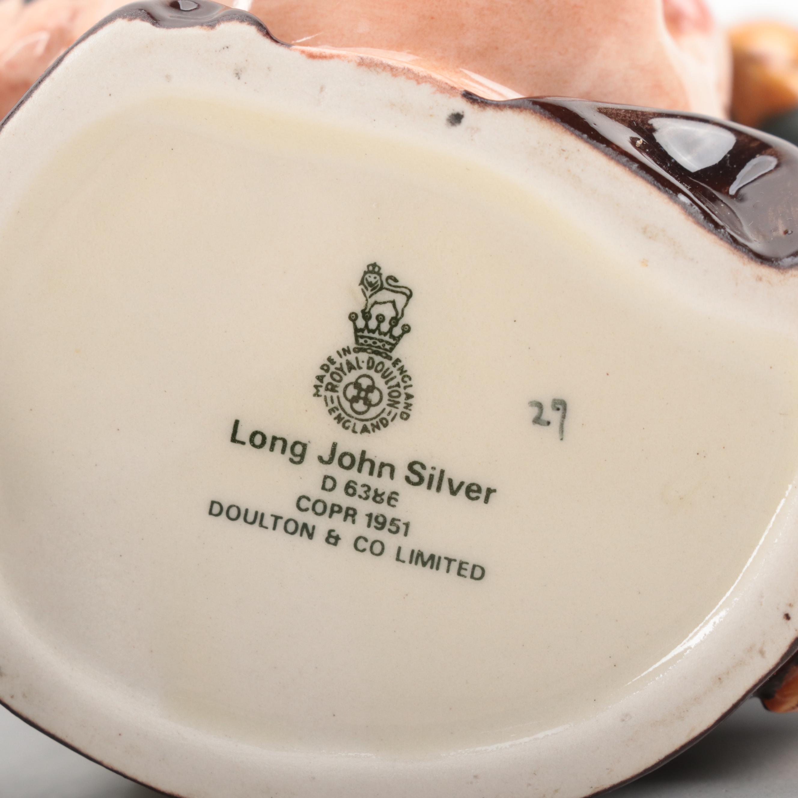 Royal Doulton "Captain Ahab", "Neptune" and More Ceramic Toby Jugs