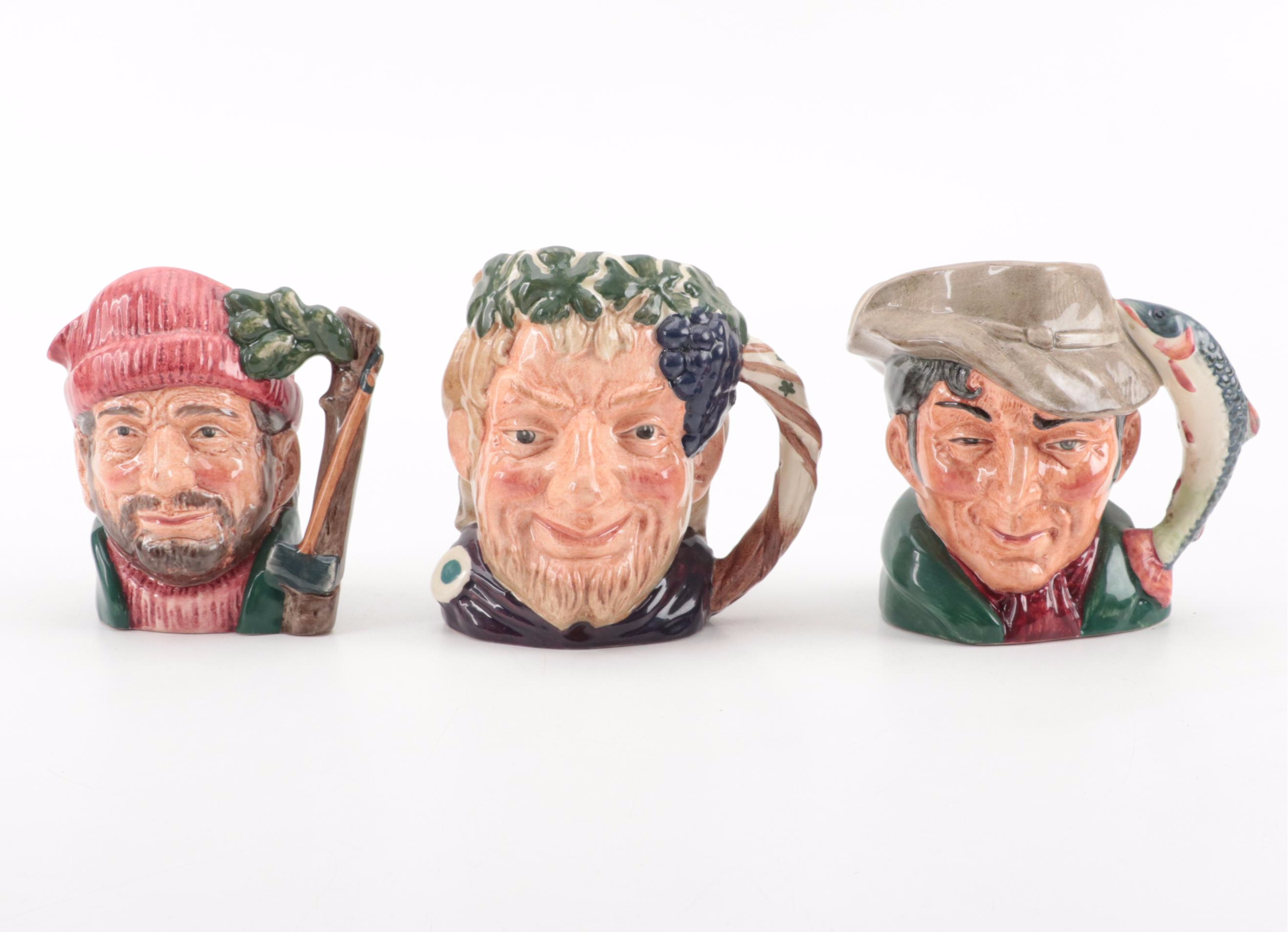 Royal Doulton "Captain Ahab", "Neptune" and More Ceramic Toby Jugs