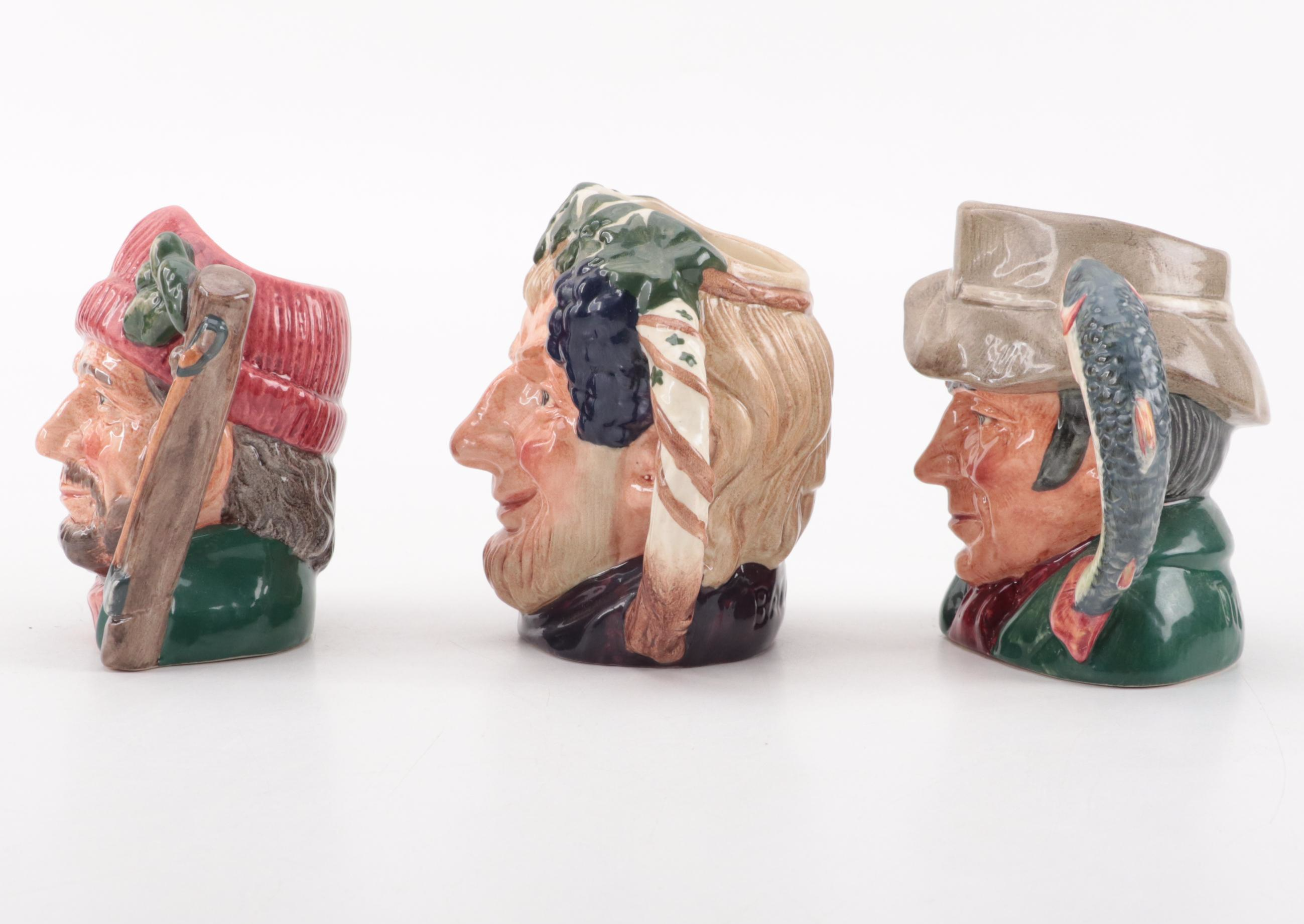 Royal Doulton "Captain Ahab", "Neptune" and More Ceramic Toby Jugs