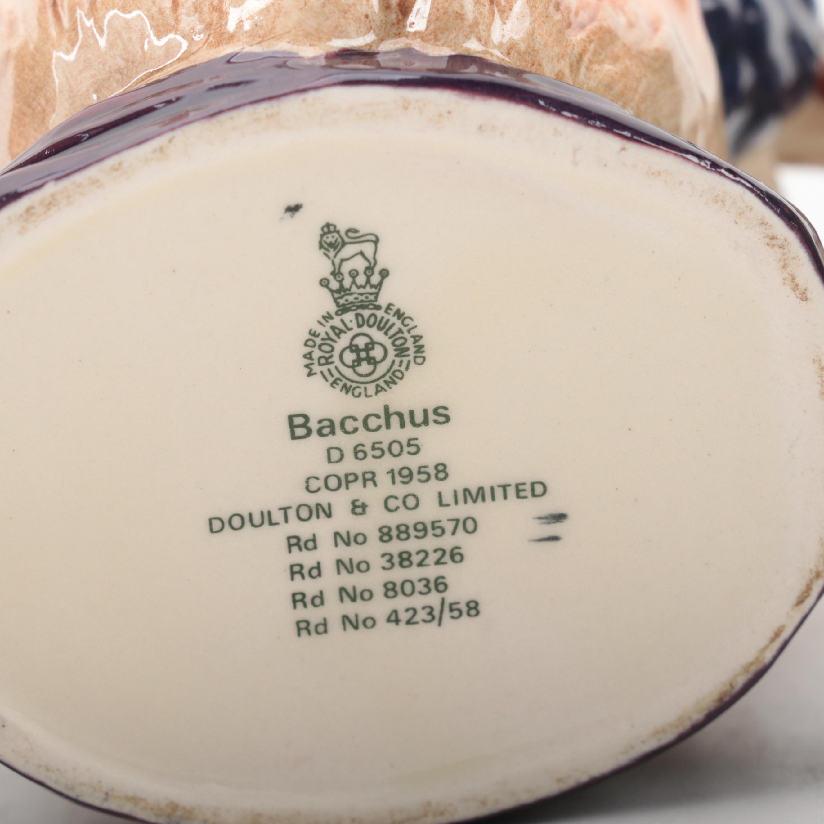 Royal Doulton "Captain Ahab", "Neptune" and More Ceramic Toby Jugs