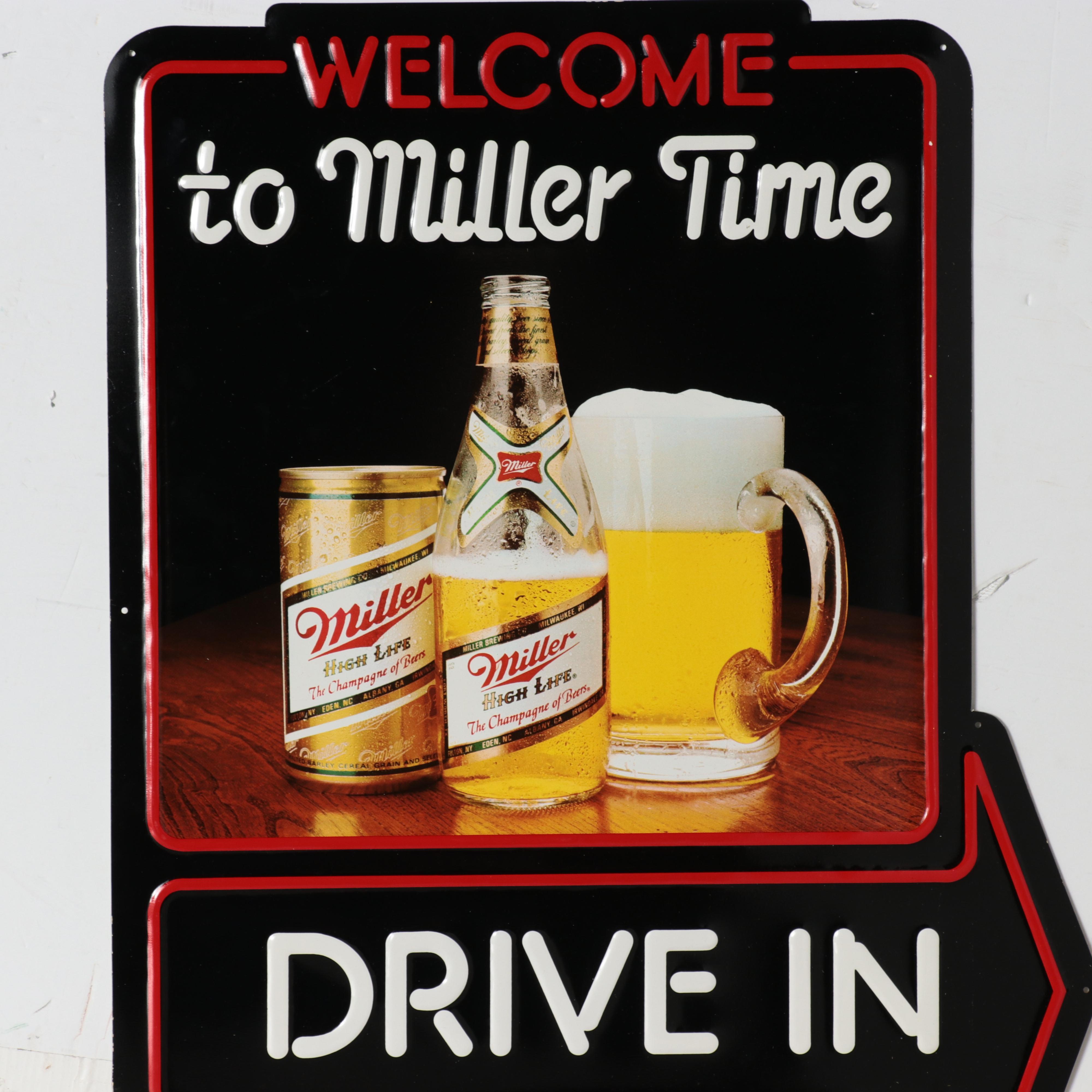 Miller Lite Beer Signs
