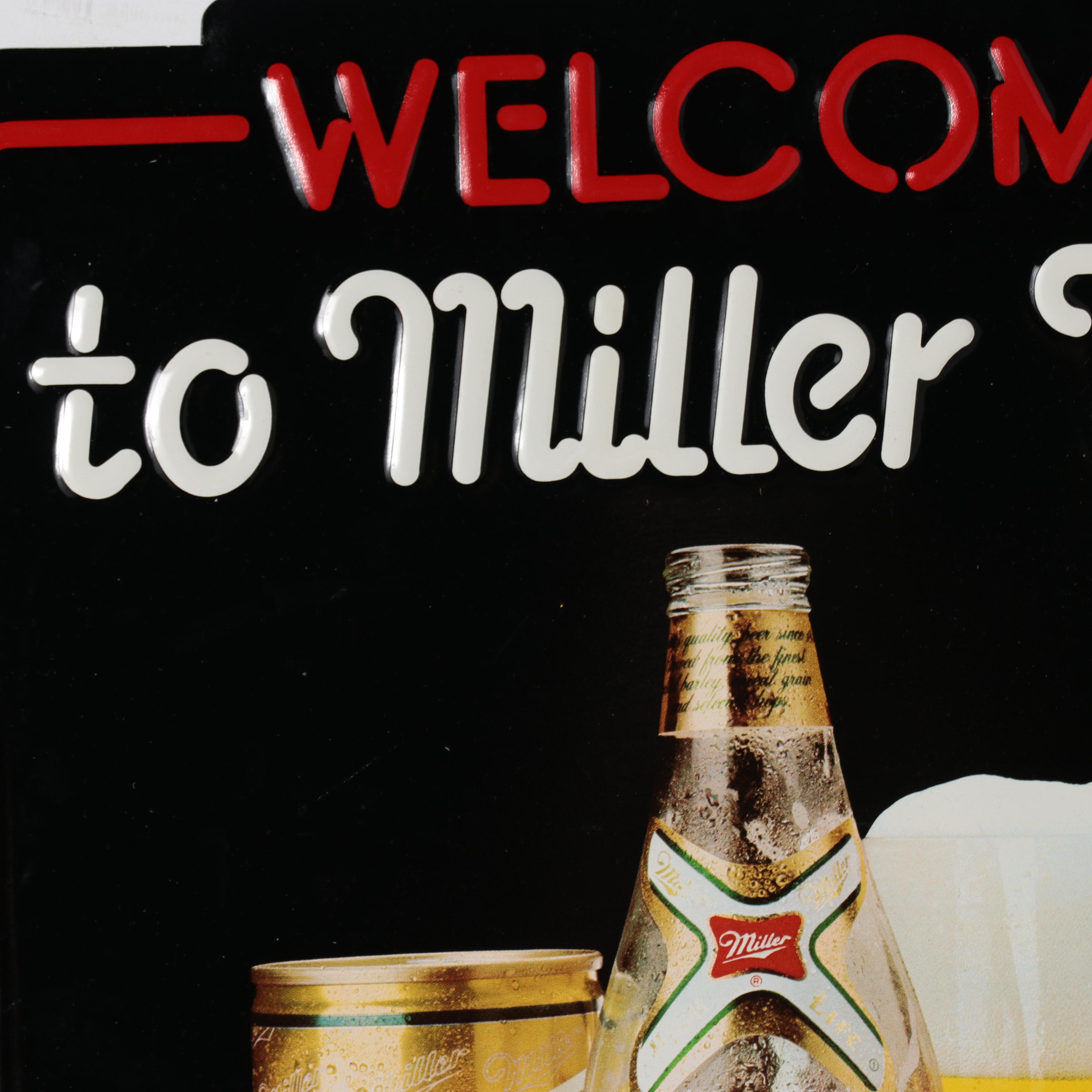 Miller Lite Beer Signs