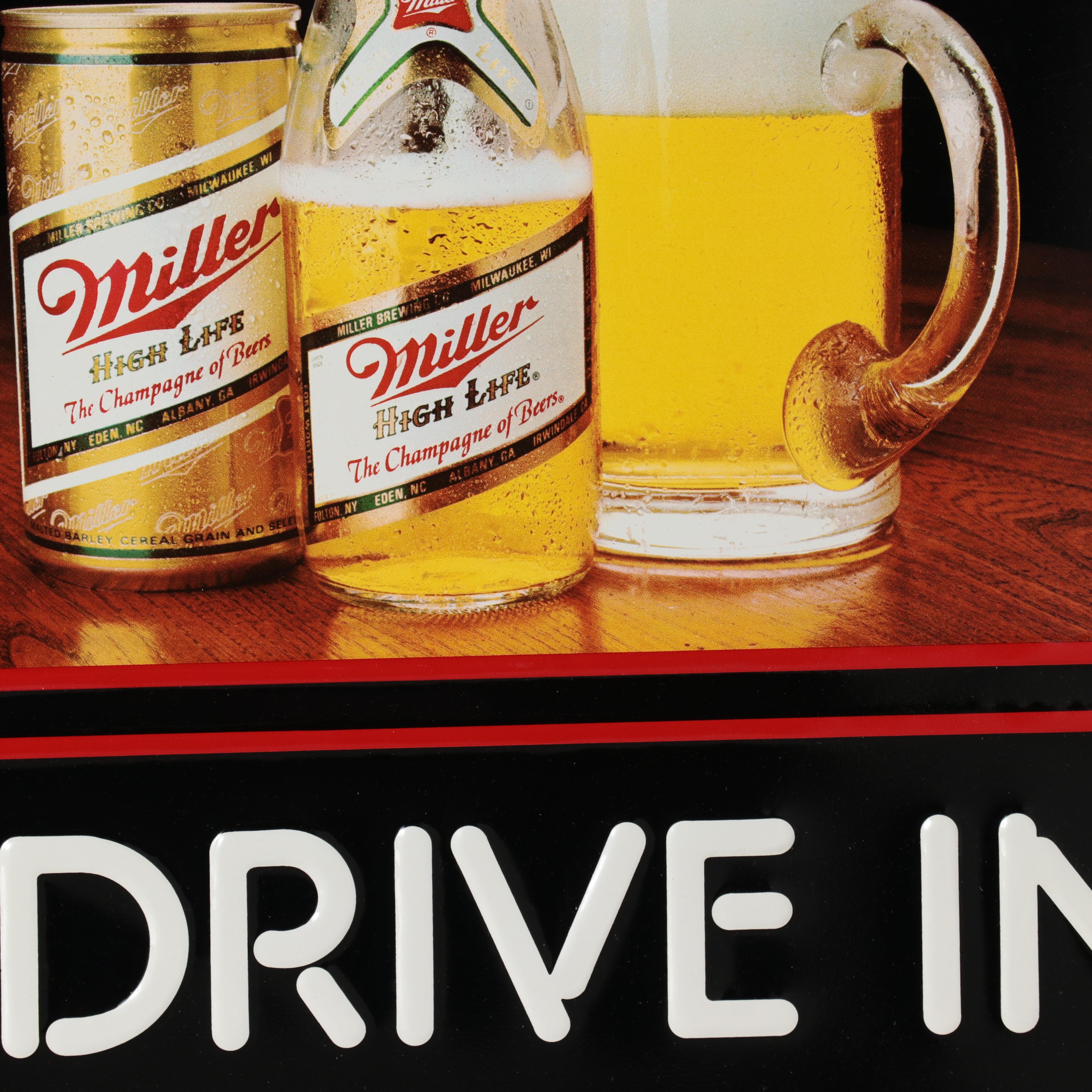 Miller Lite Beer Signs