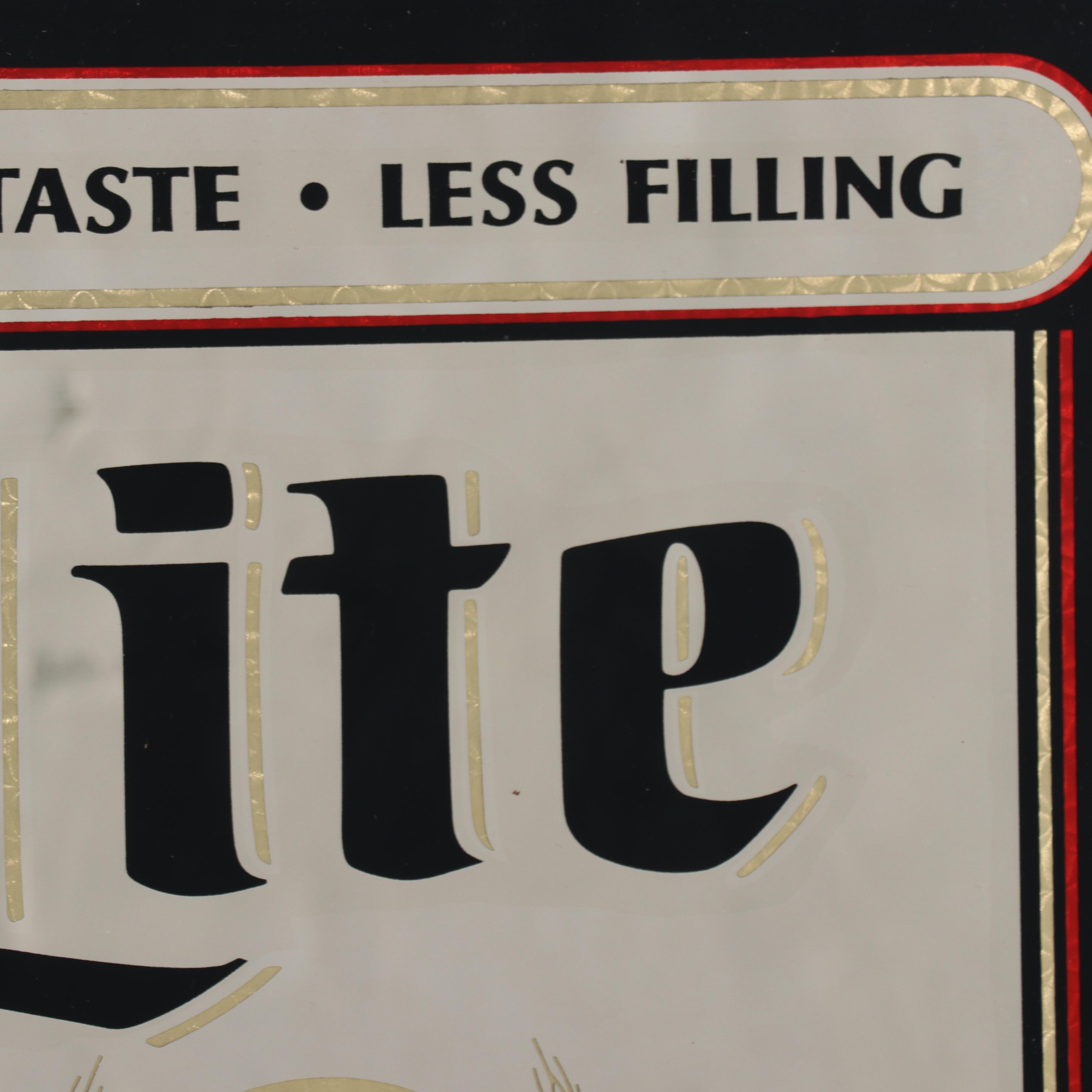 Miller Lite Beer Signs
