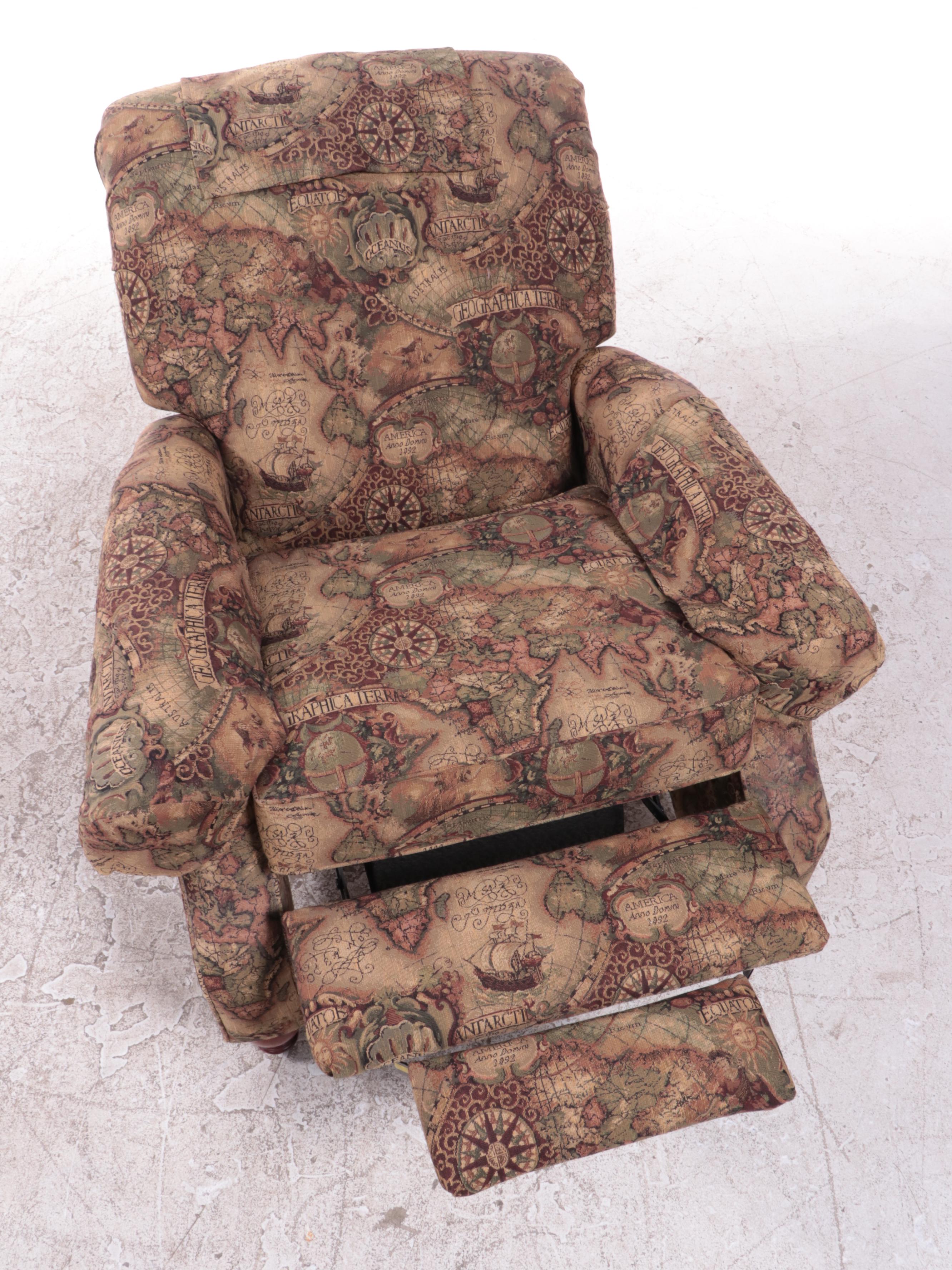 La-Z-Boy "Classics" Upholstered Push-Back Recliner