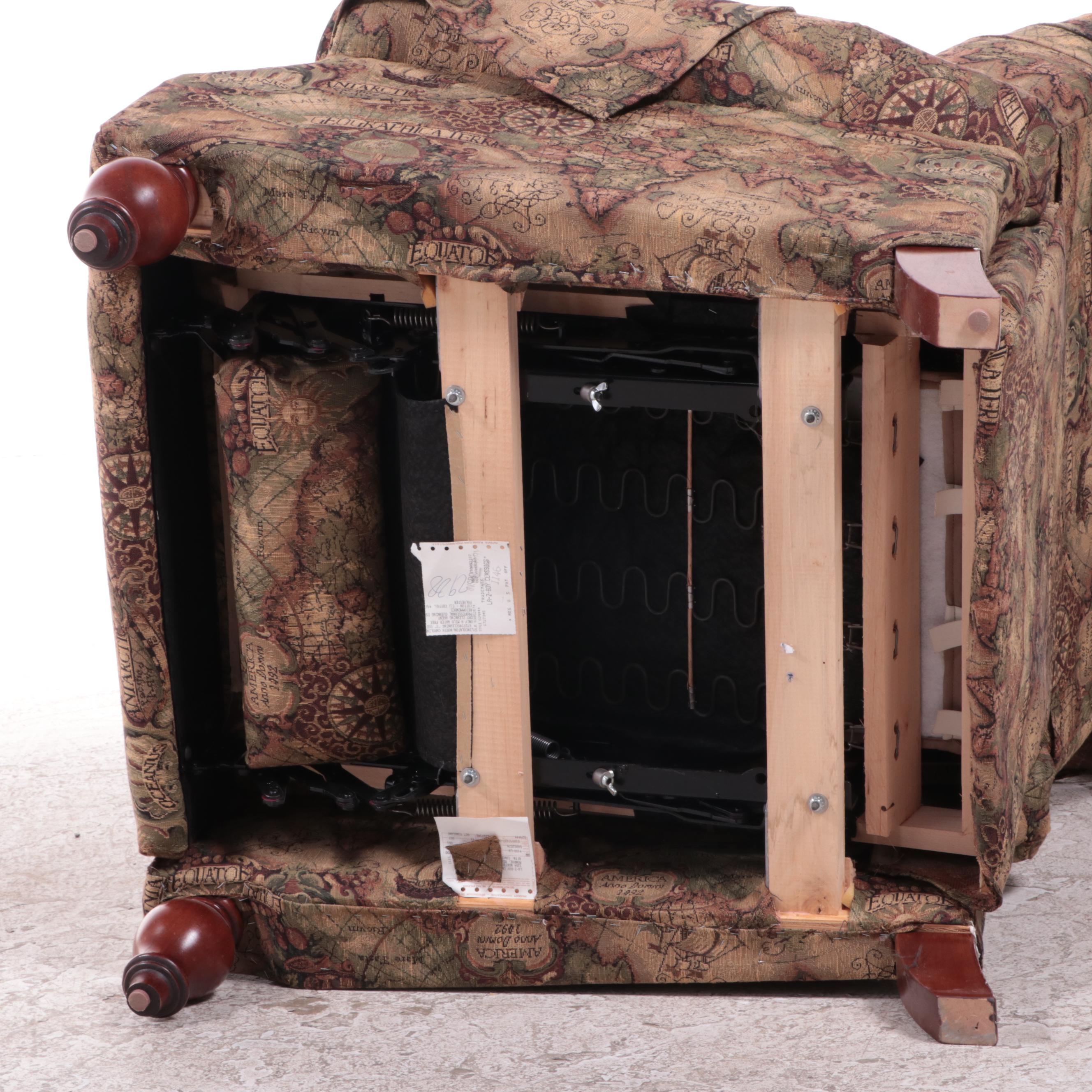 La-Z-Boy "Classics" Upholstered Push-Back Recliner