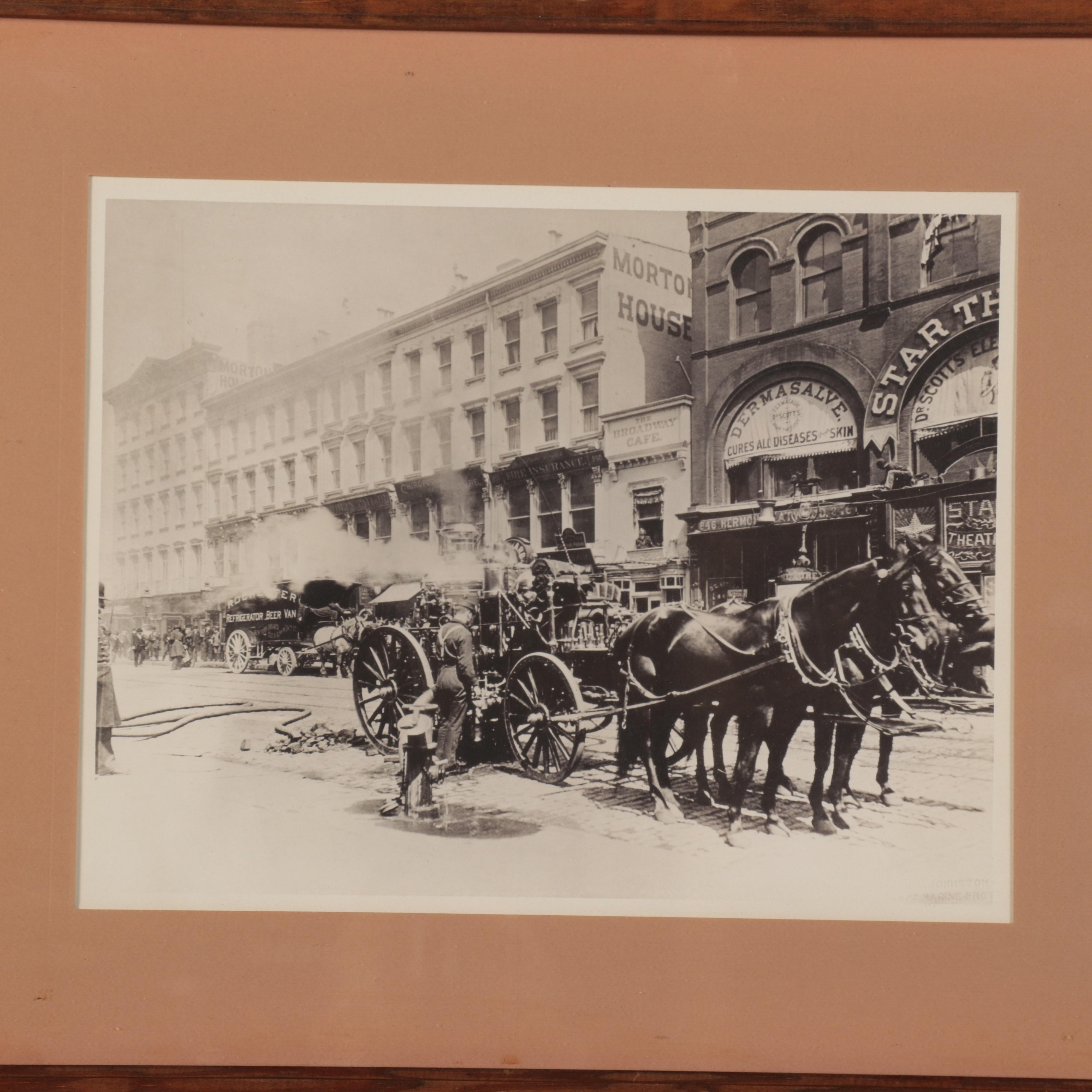 Silver Gelatin Photographs of Victorian Era Scenes