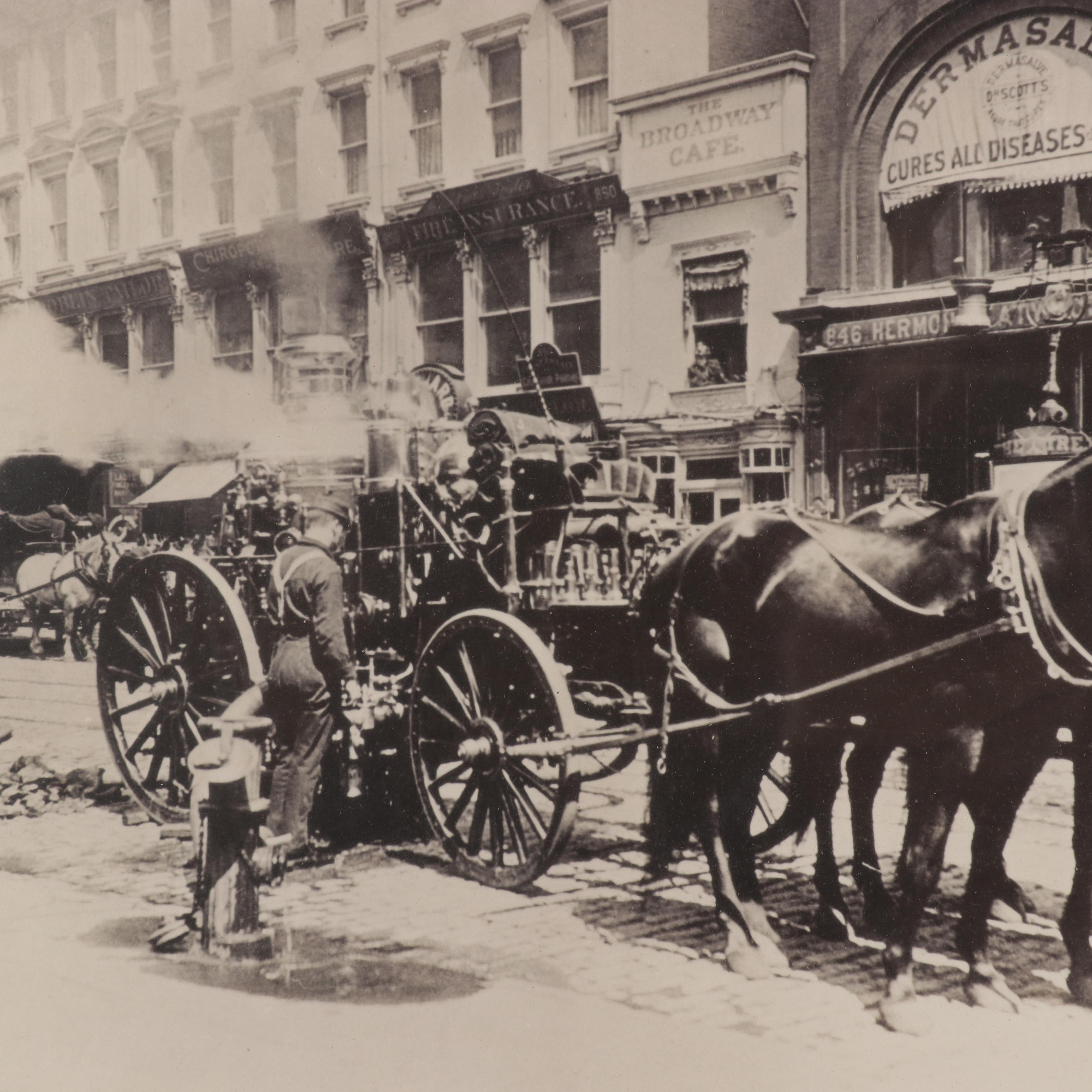 Silver Gelatin Photographs of Victorian Era Scenes