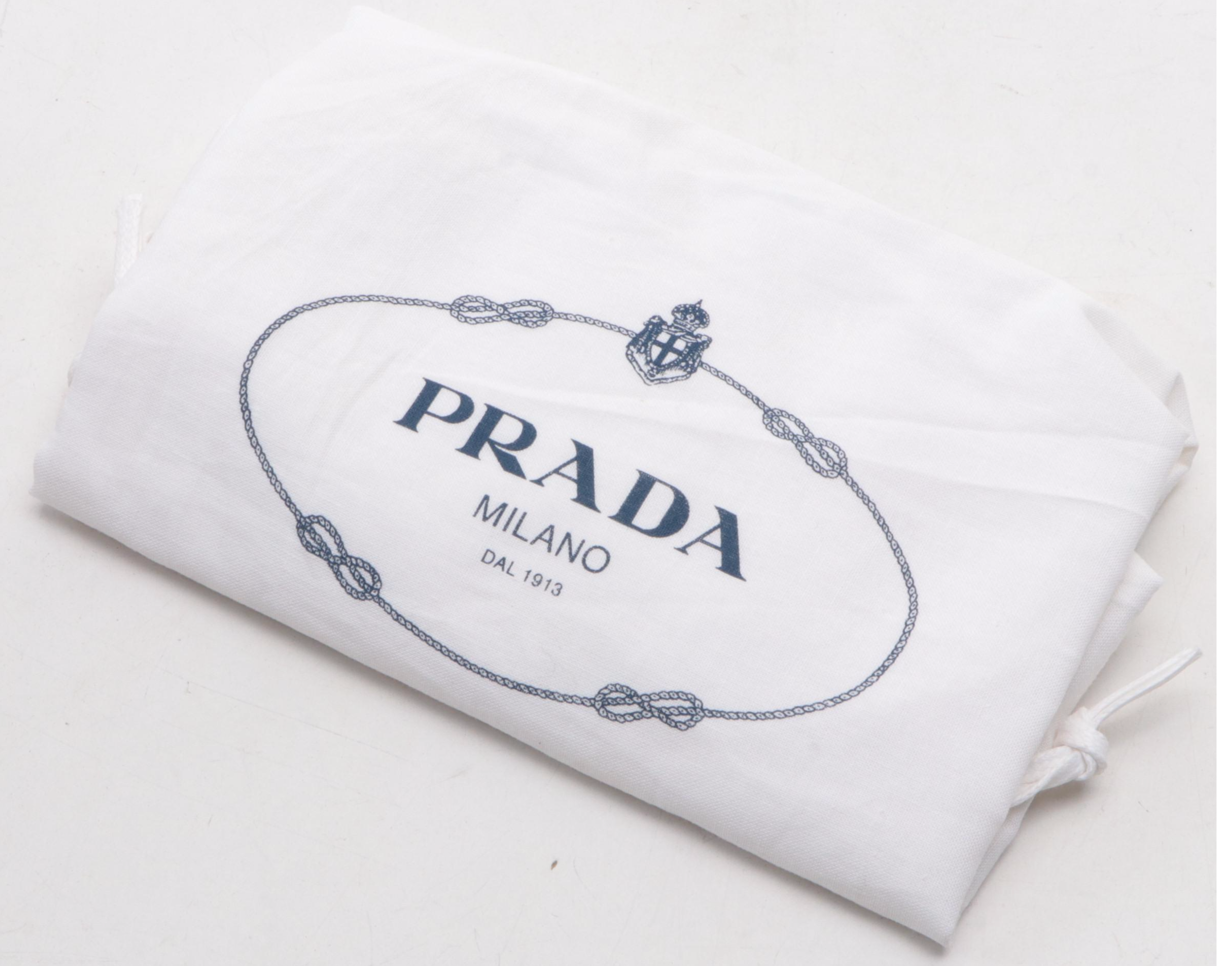 Prada Two-Way Tote in Clay Nappa Gaufre Leather