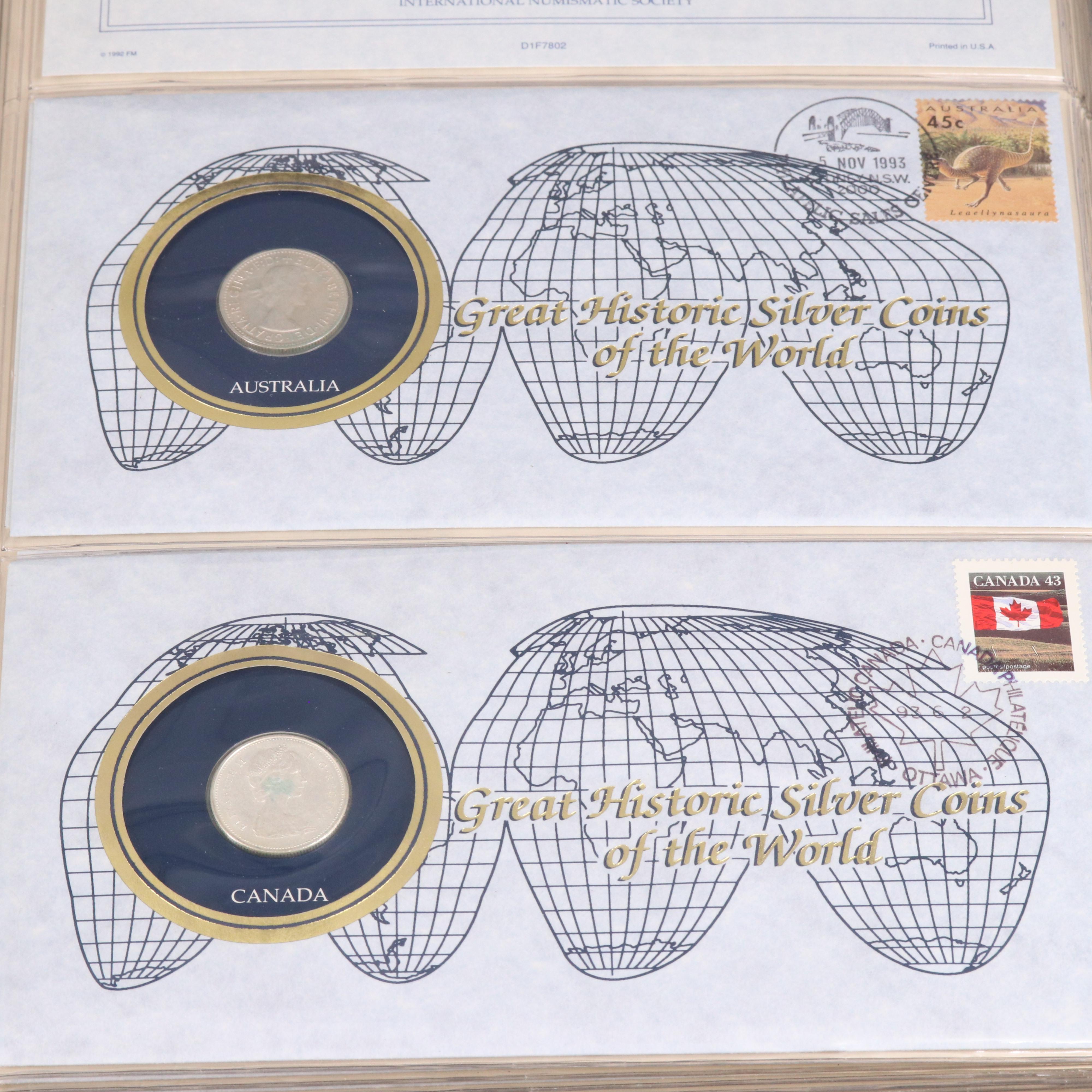 "Great Historic Silver Coins of the World" Coin Album