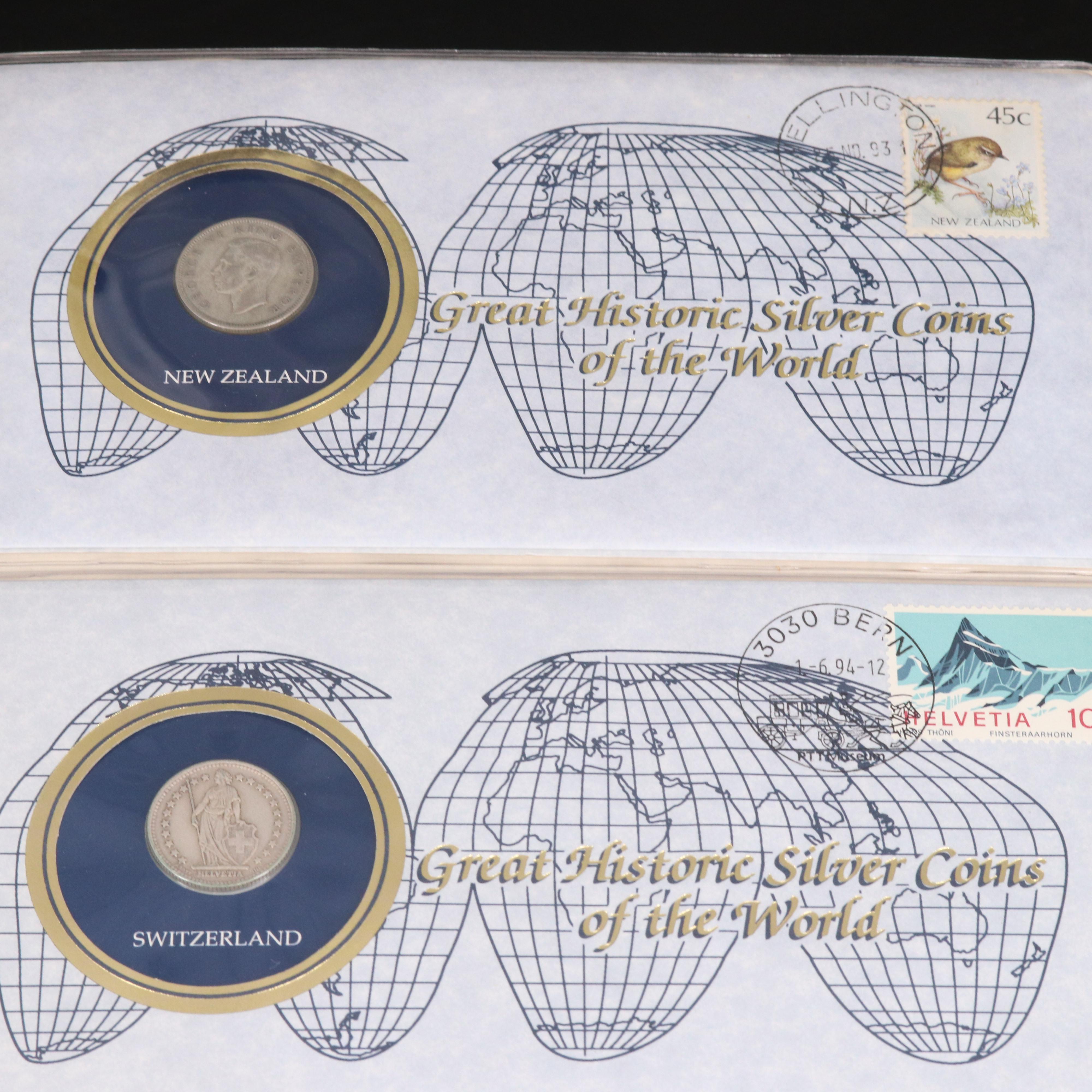 "Great Historic Silver Coins of the World" Coin Album