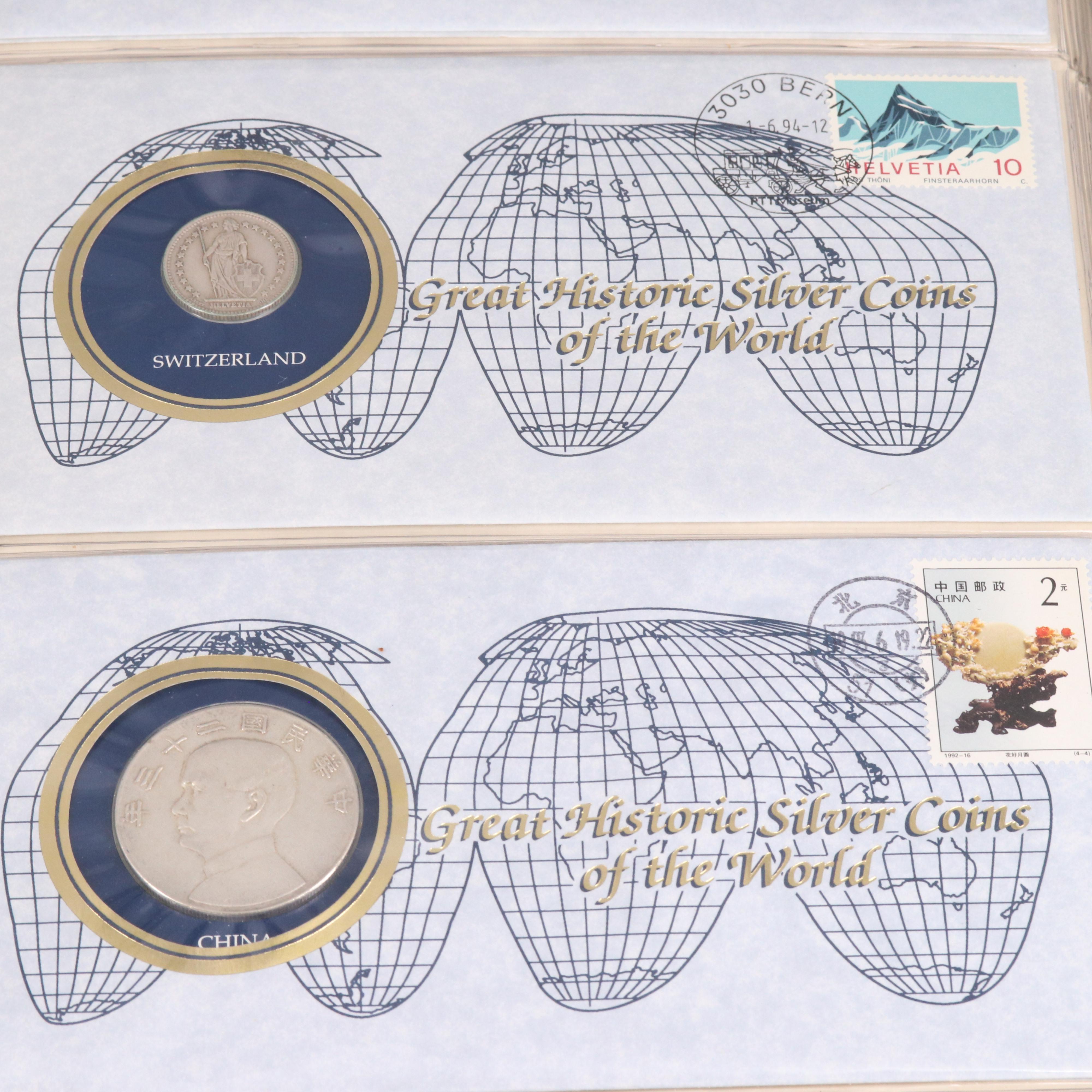 "Great Historic Silver Coins of the World" Coin Album