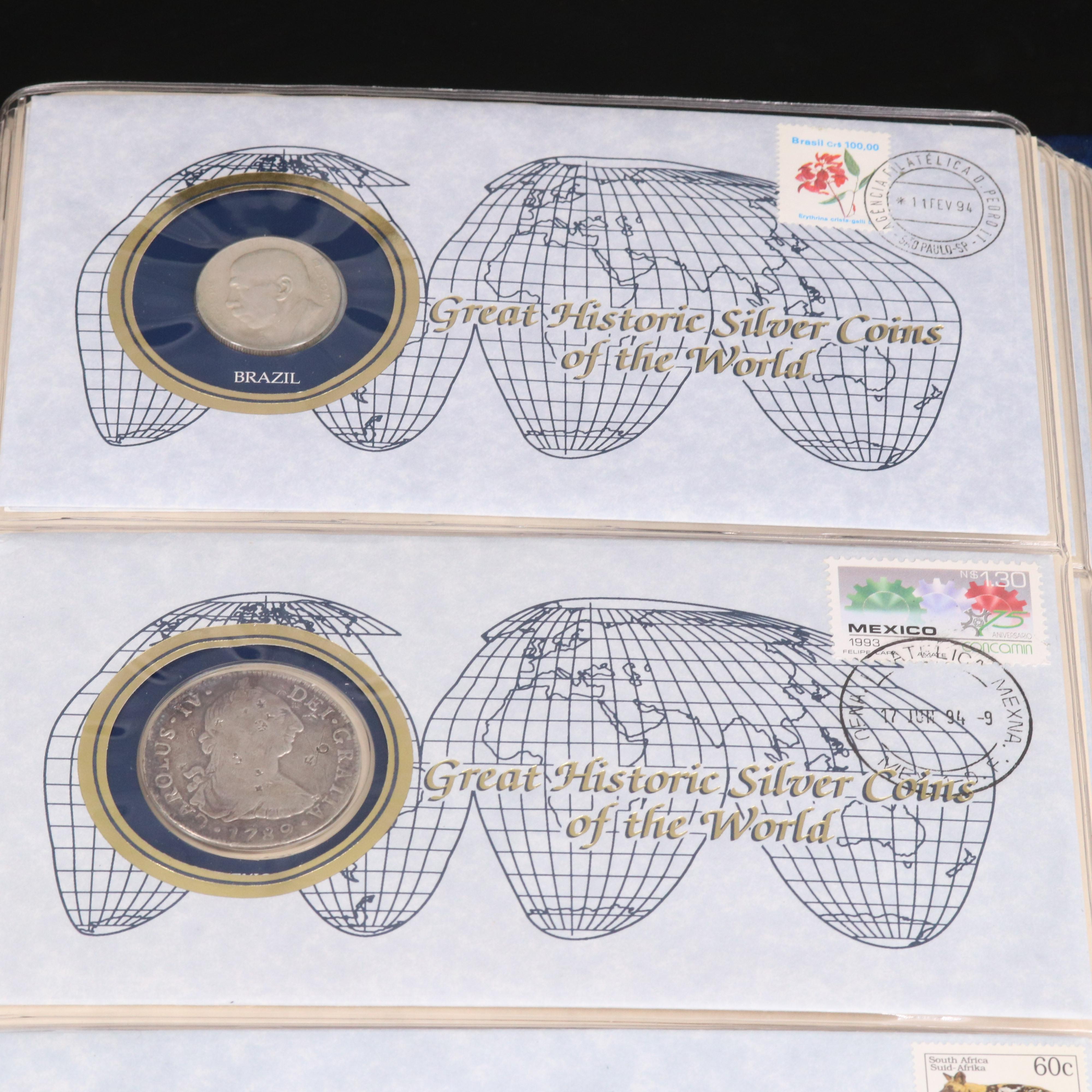 "Great Historic Silver Coins of the World" Coin Album