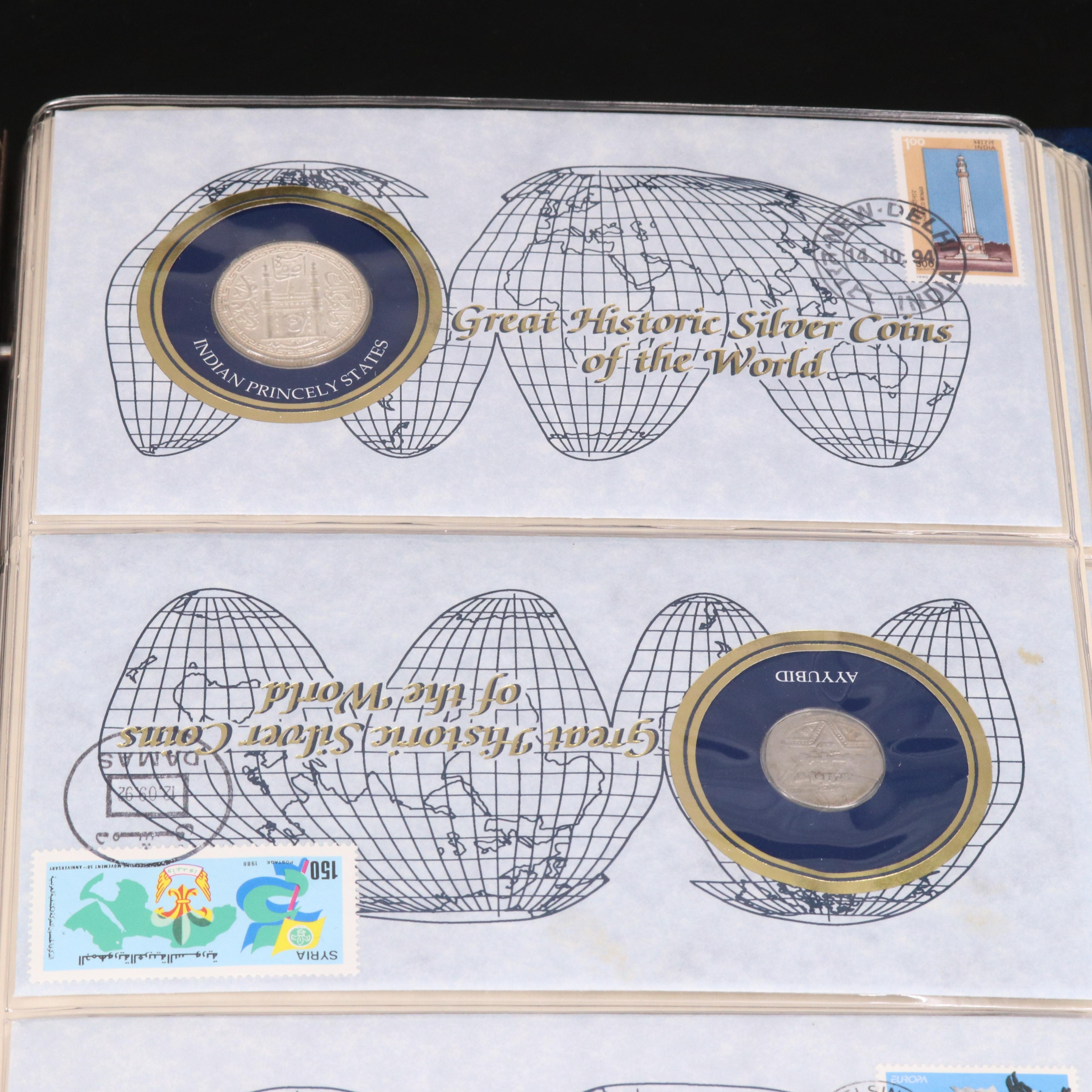 "Great Historic Silver Coins of the World" Coin Album