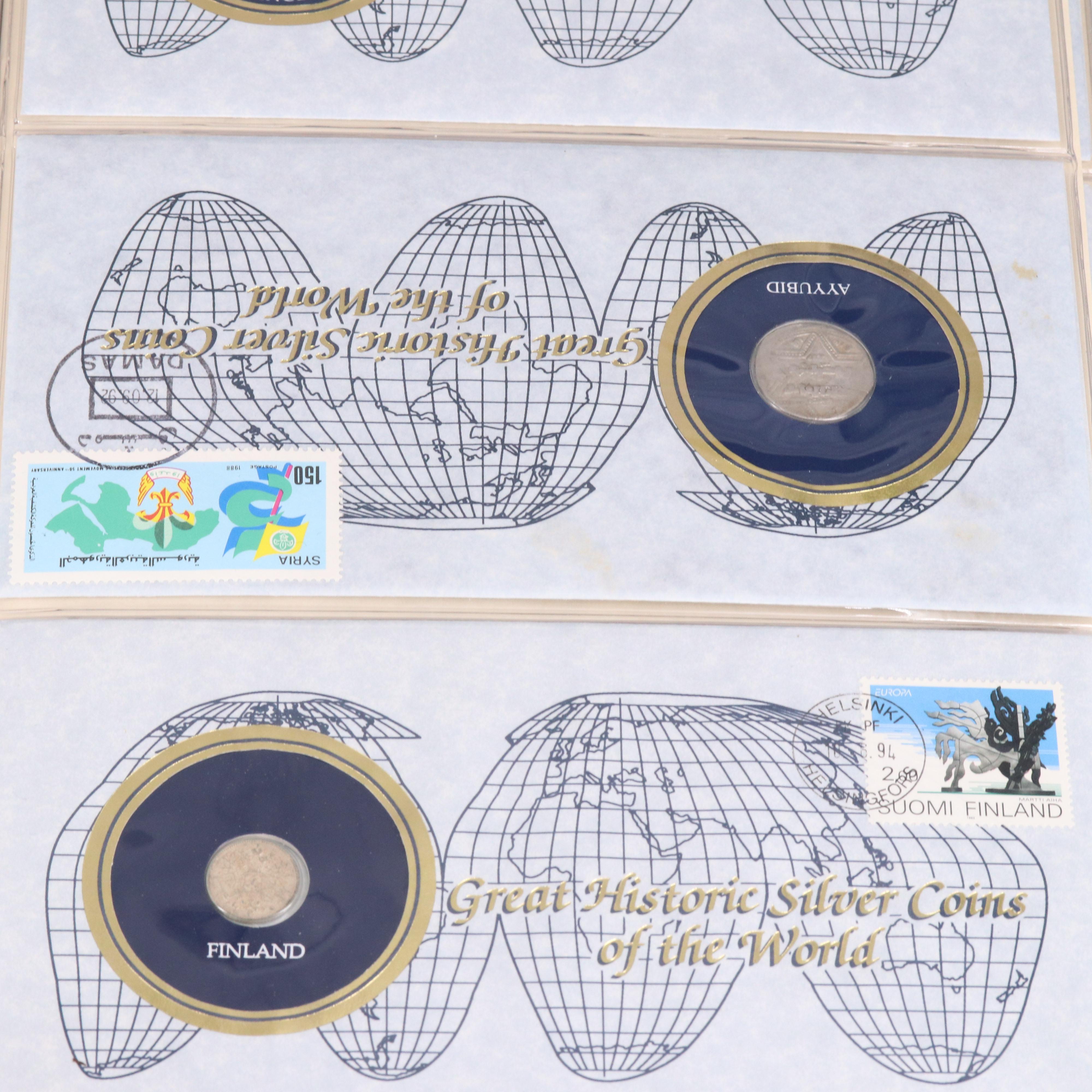 "Great Historic Silver Coins of the World" Coin Album