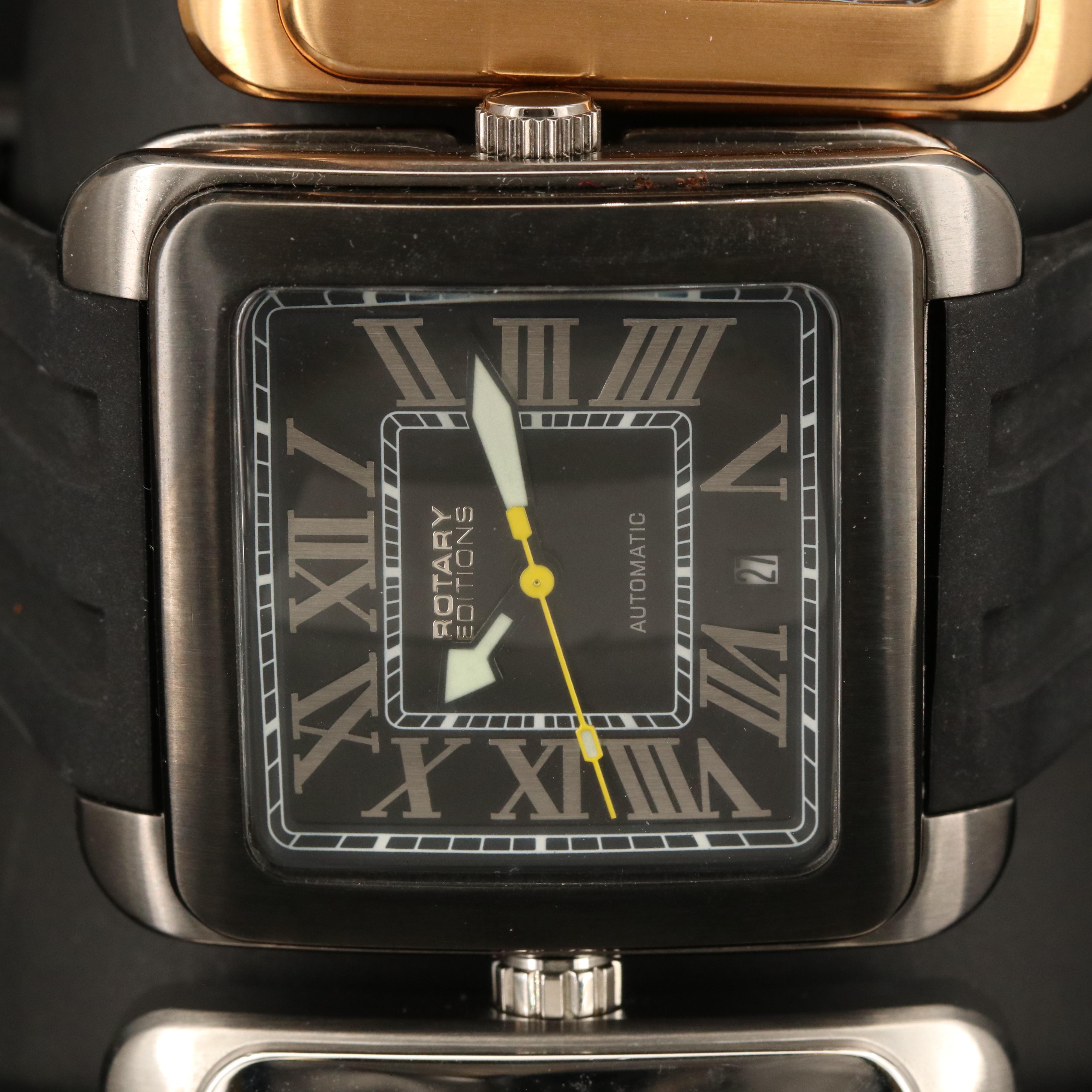 Collection of Rotary Tank-Style Watches