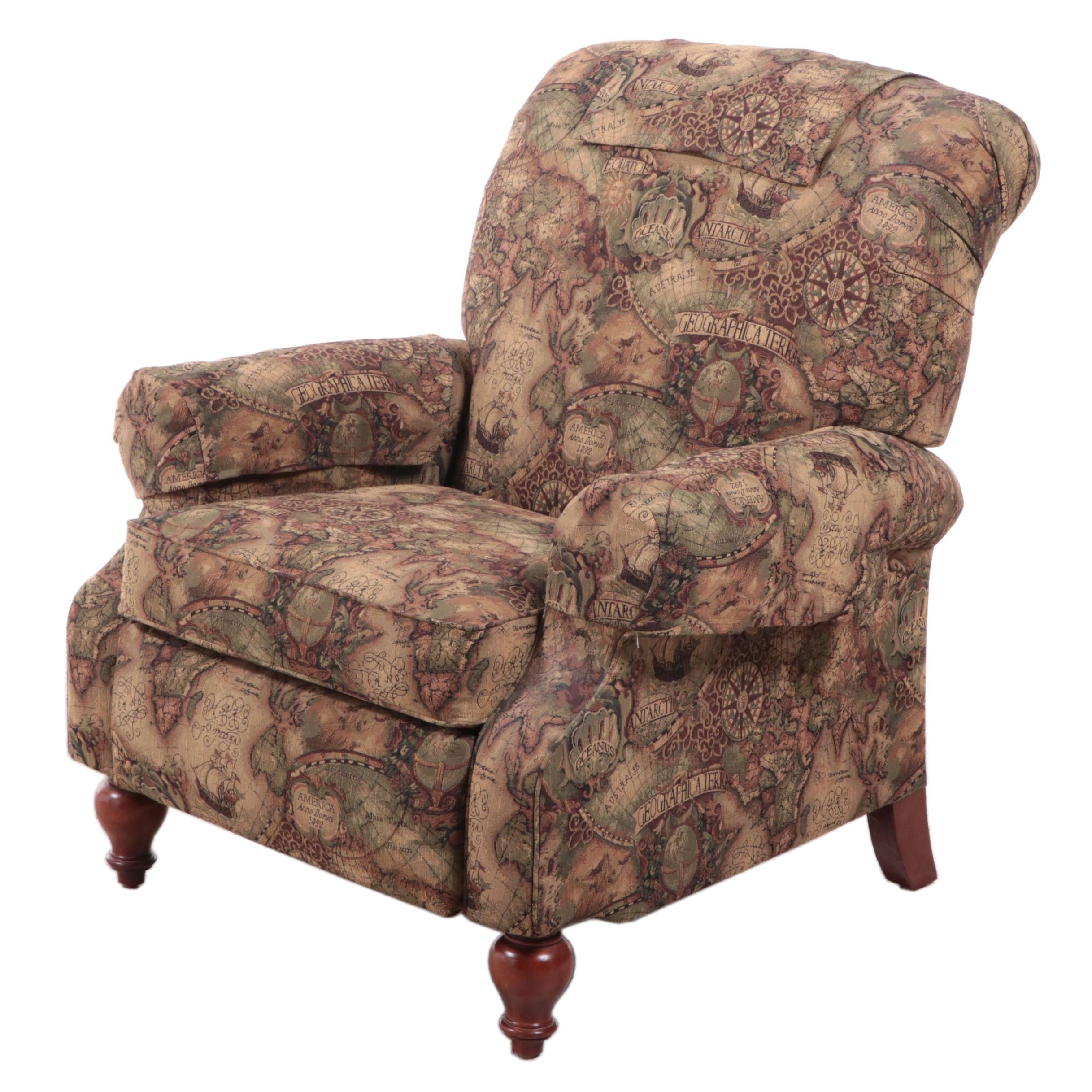 La-Z-Boy "Classics" Upholstered Push-Back Recliner