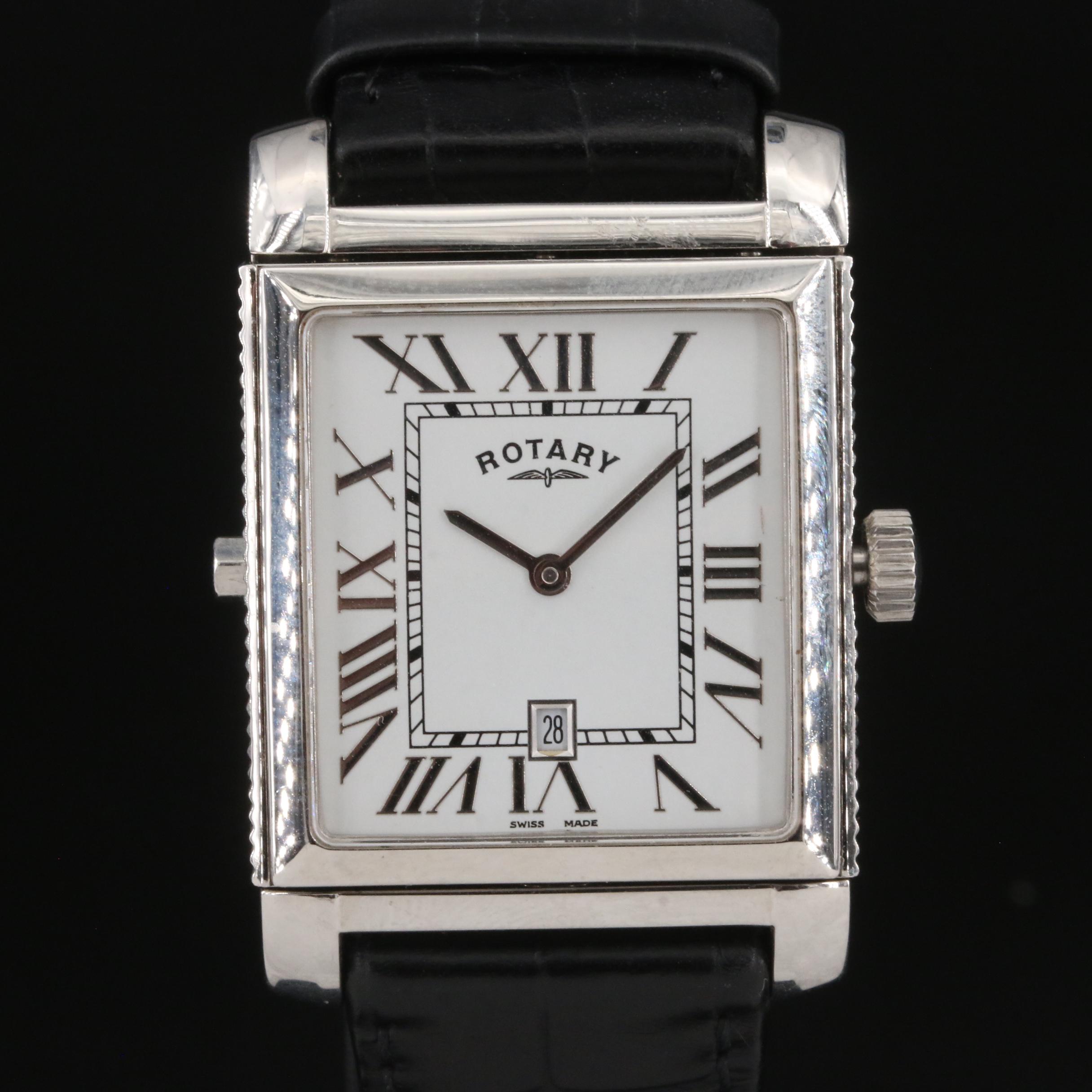 Rotary Reversible Dial Watch