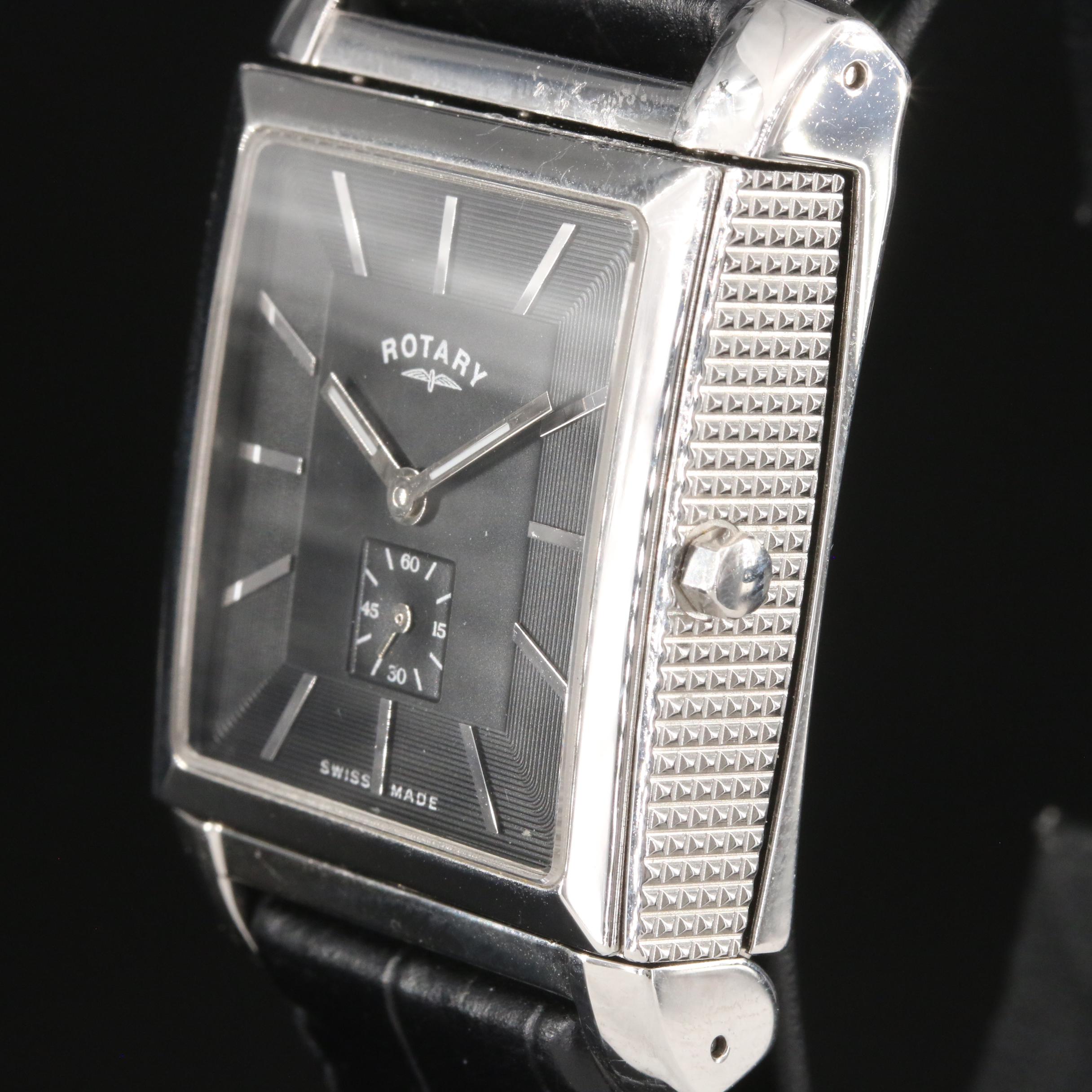 Rotary Reversible Dial Watch