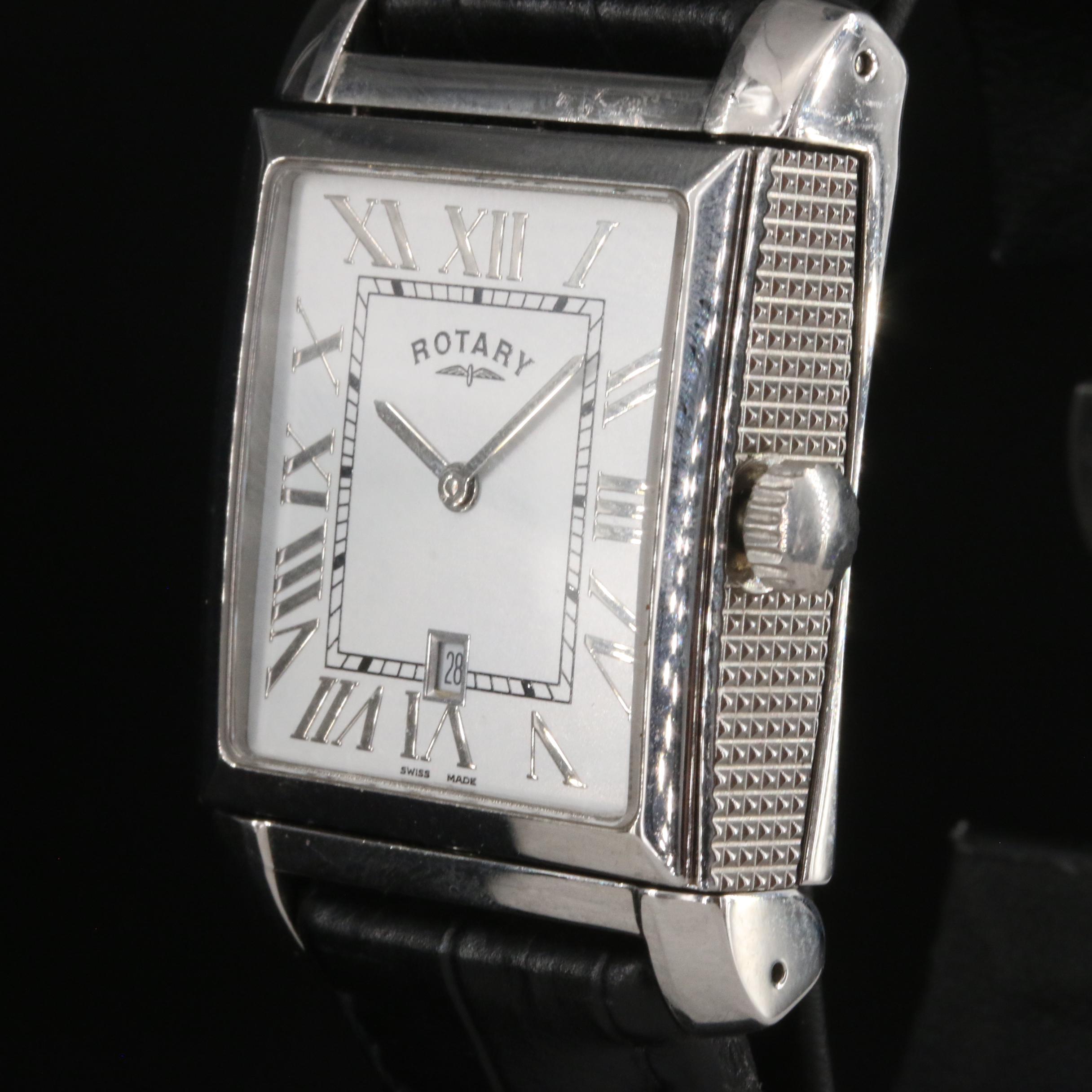 Rotary Reversible Dial Watch