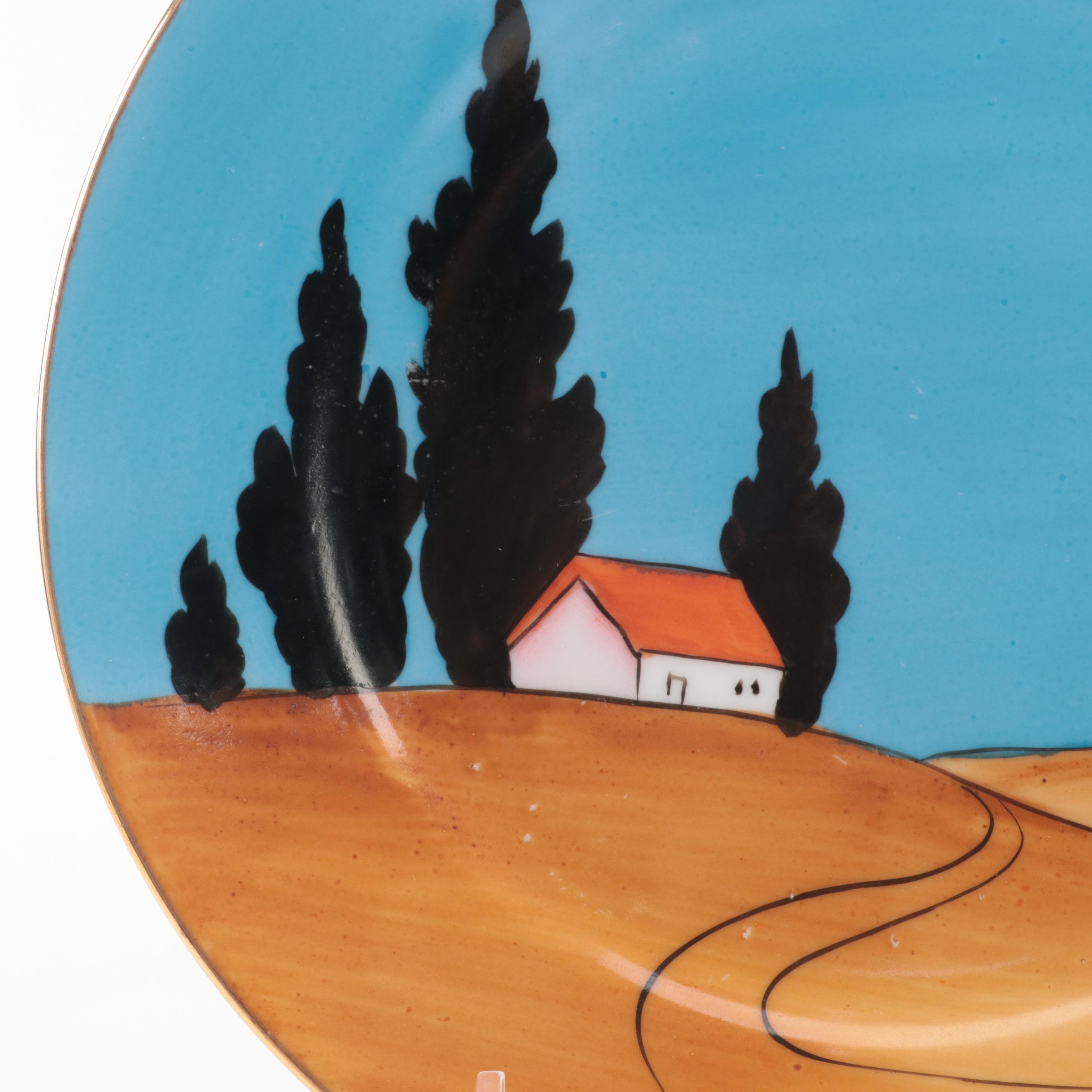 Noritake Hand-Painted Porcelain Tea Set, Mid-20th Century