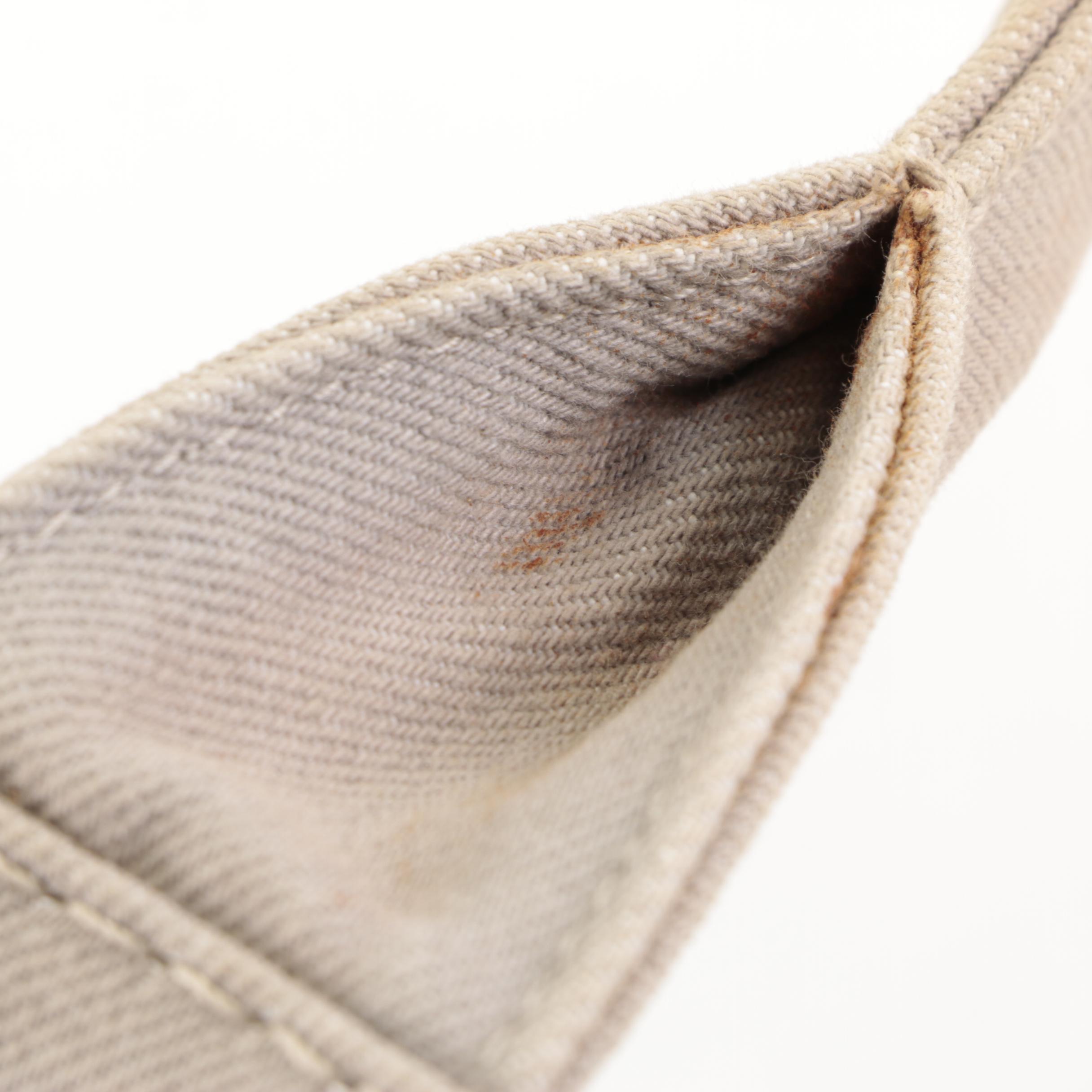 Prada Tote Bag in Cloud Grey Canapa Denim