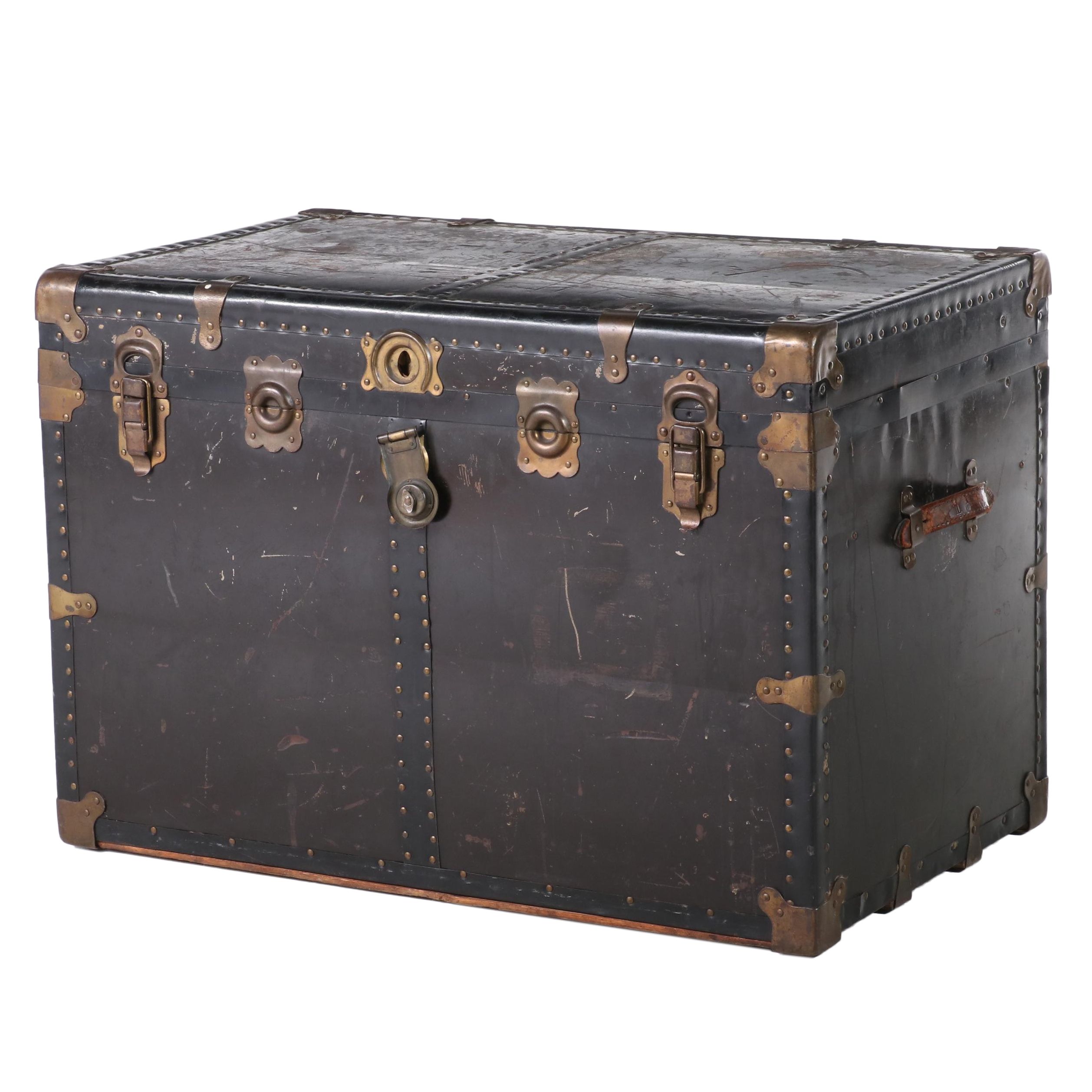 Langmuir Luggage Victorian Steamer Trunk