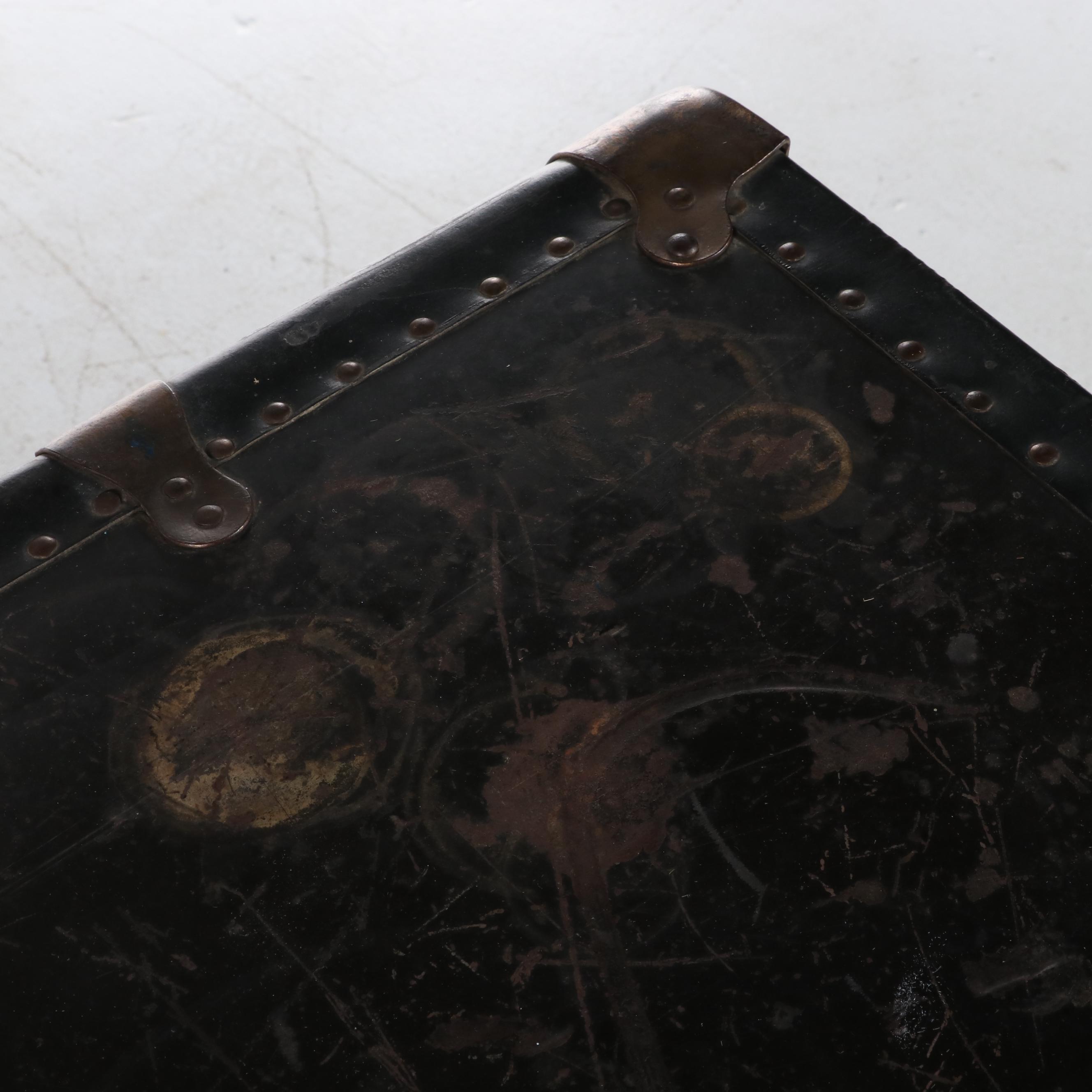 Langmuir Luggage Victorian Steamer Trunk