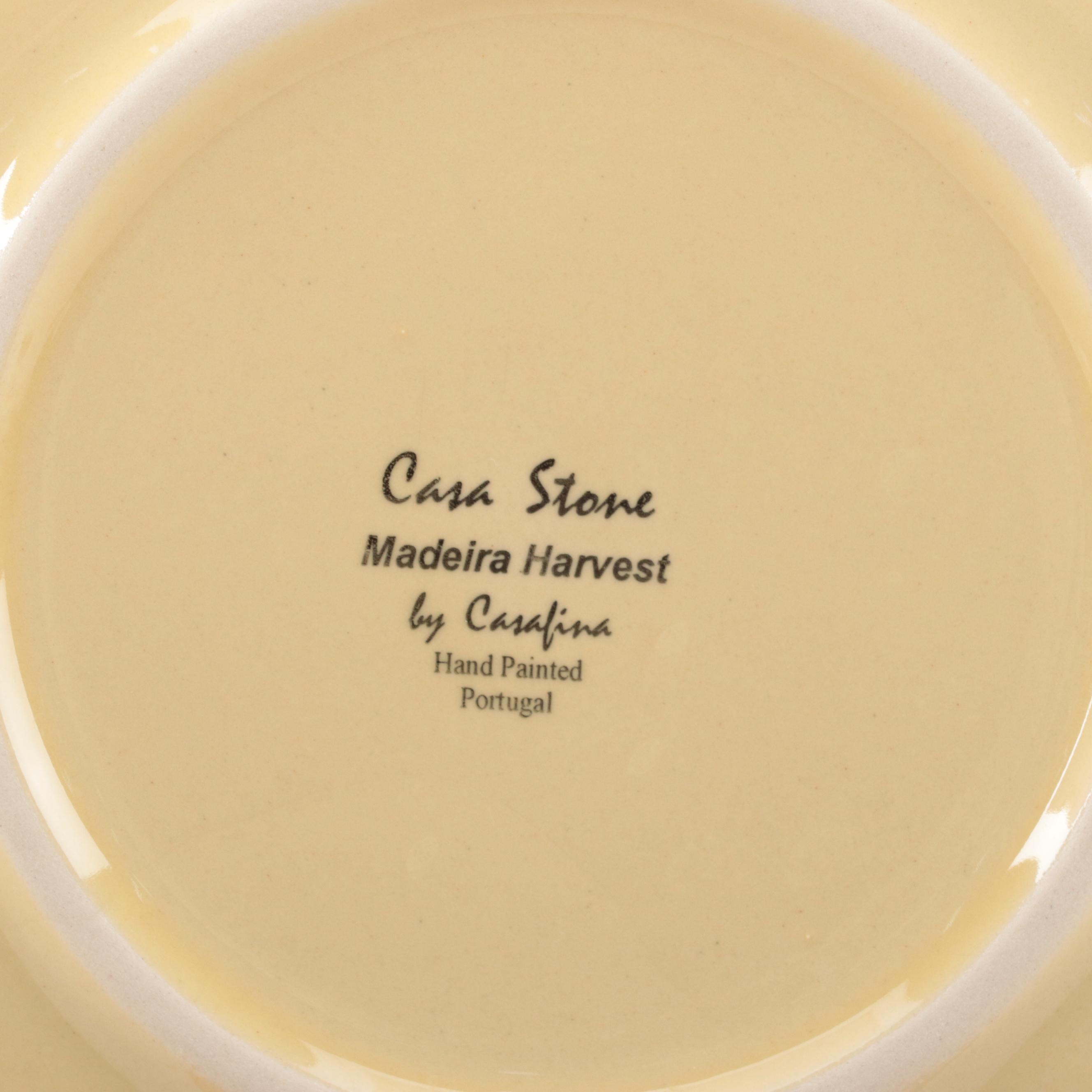 Casafina "Madeira Harvest" Stoneware Dinnerware and Serveware, 2004-2021