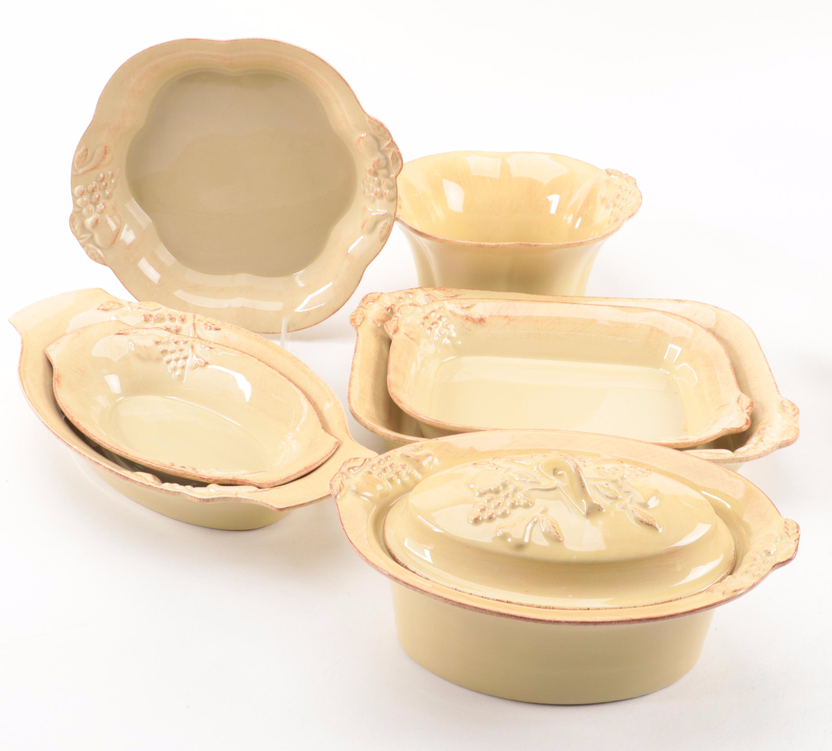 Casafina "Madeira Harvest" Stoneware Dinnerware and Serveware, 2004-2021
