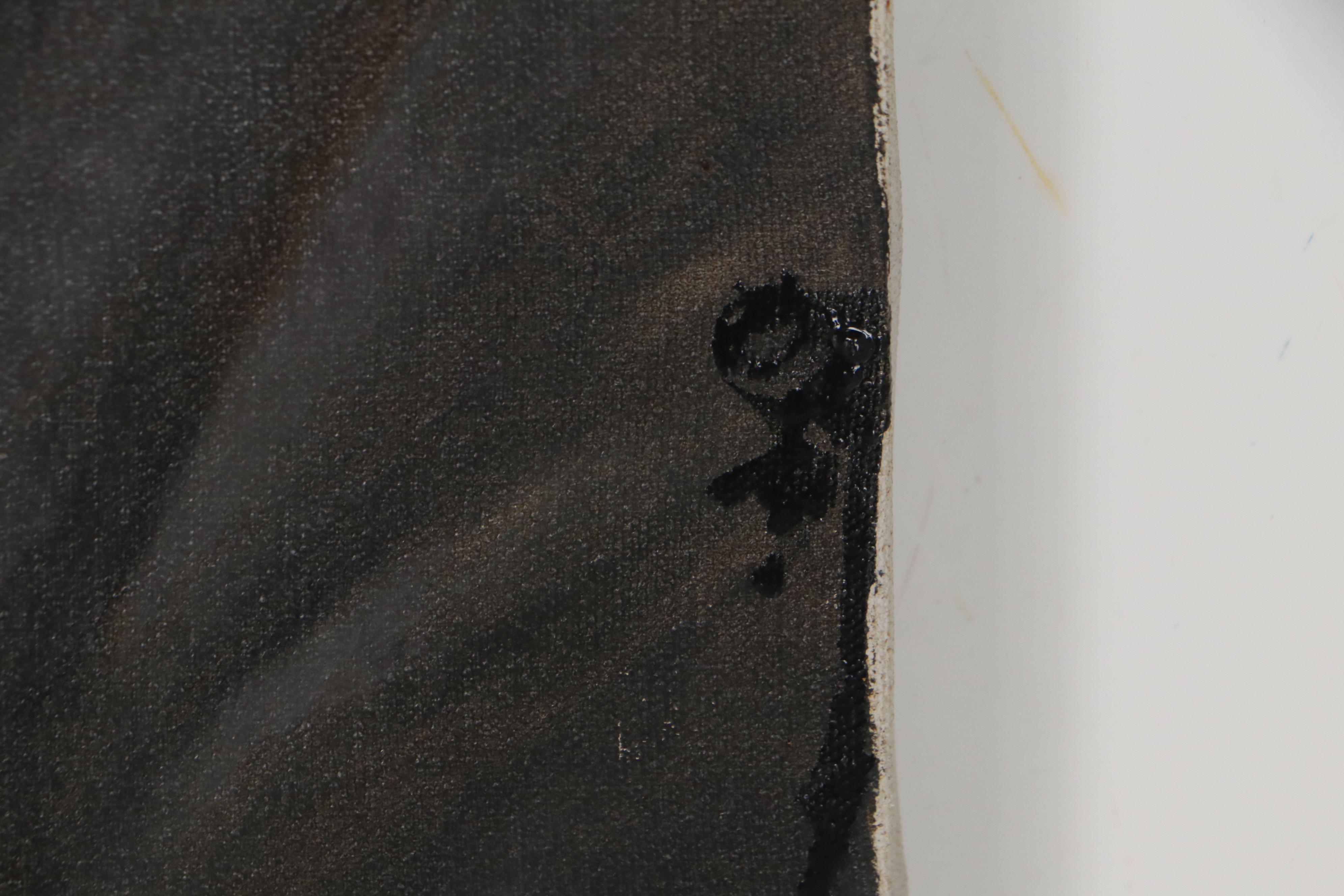 Ann Magruder Oil Portrait of Venerable Man in Suit