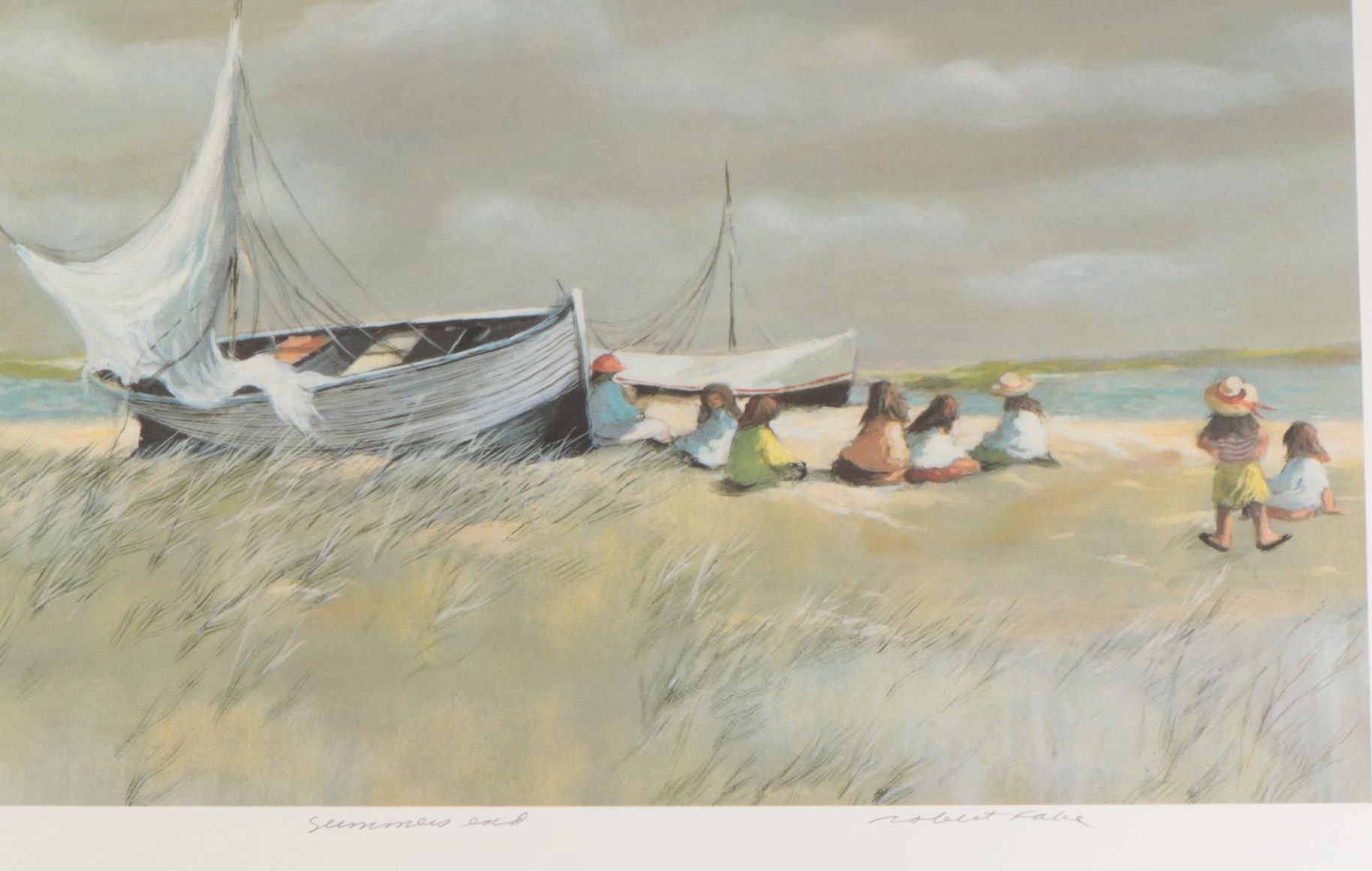 Robert Fabe Offset Lithographs Including "December Day," 1975