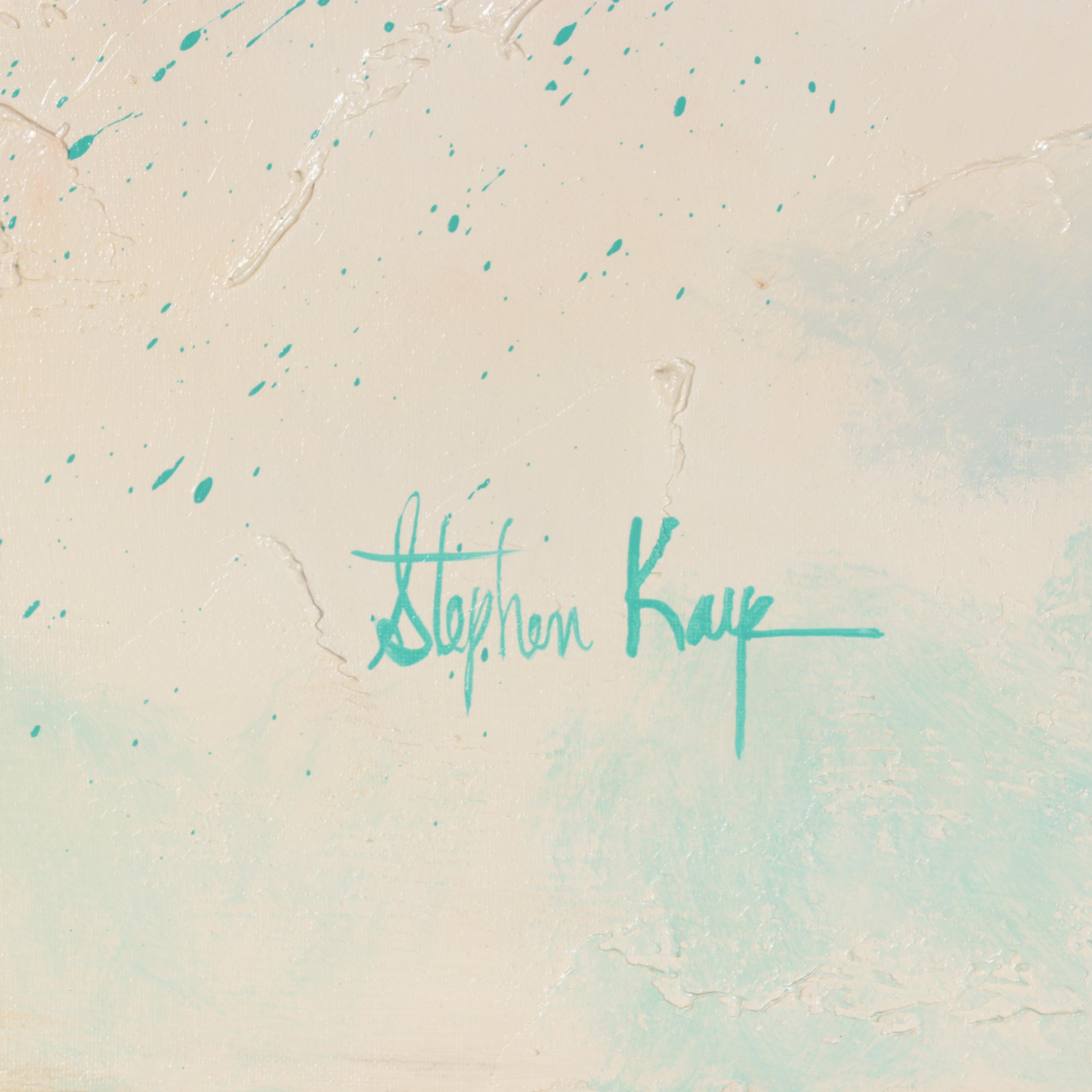 Stephen Kaye Large-Scale Abstract Acrylic Painting