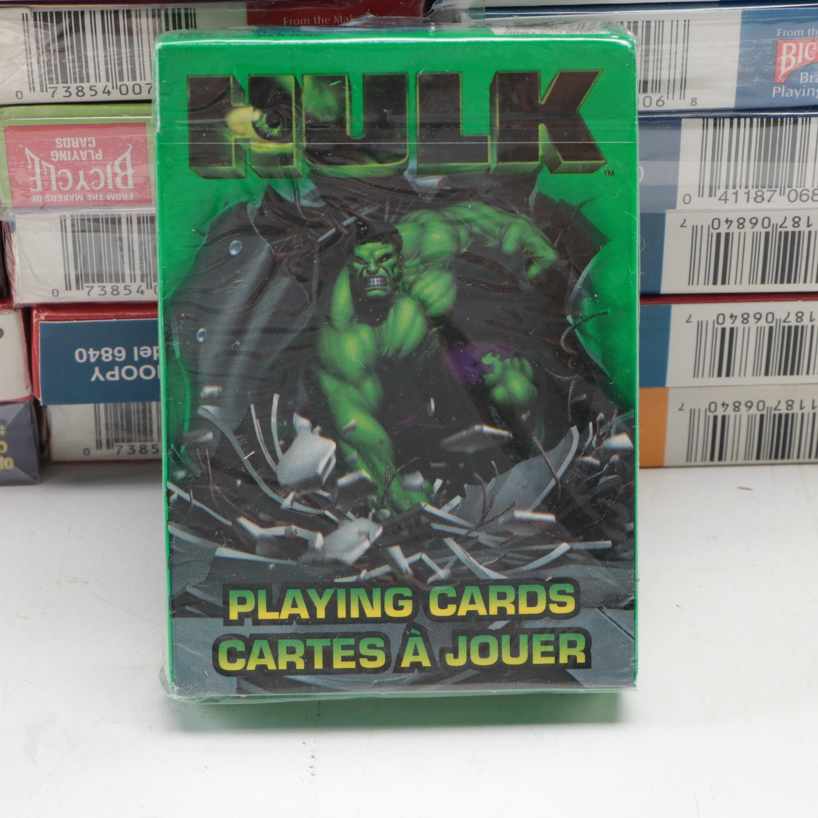 U.S. Playing Card Co., Peanuts, Disney, Batman Forever, More Playing Cards