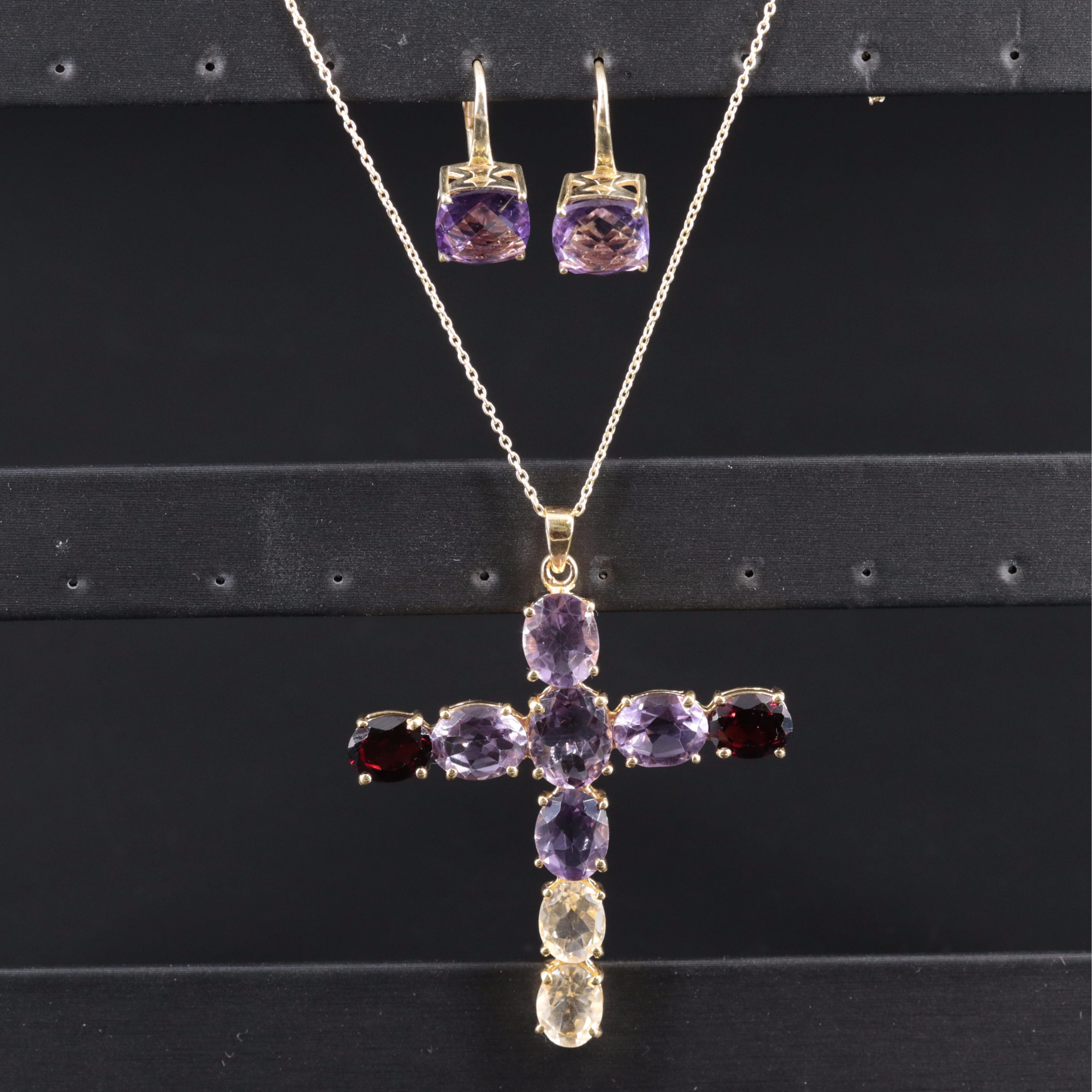 Sterling Silver Gemstone Jewelry Assortment