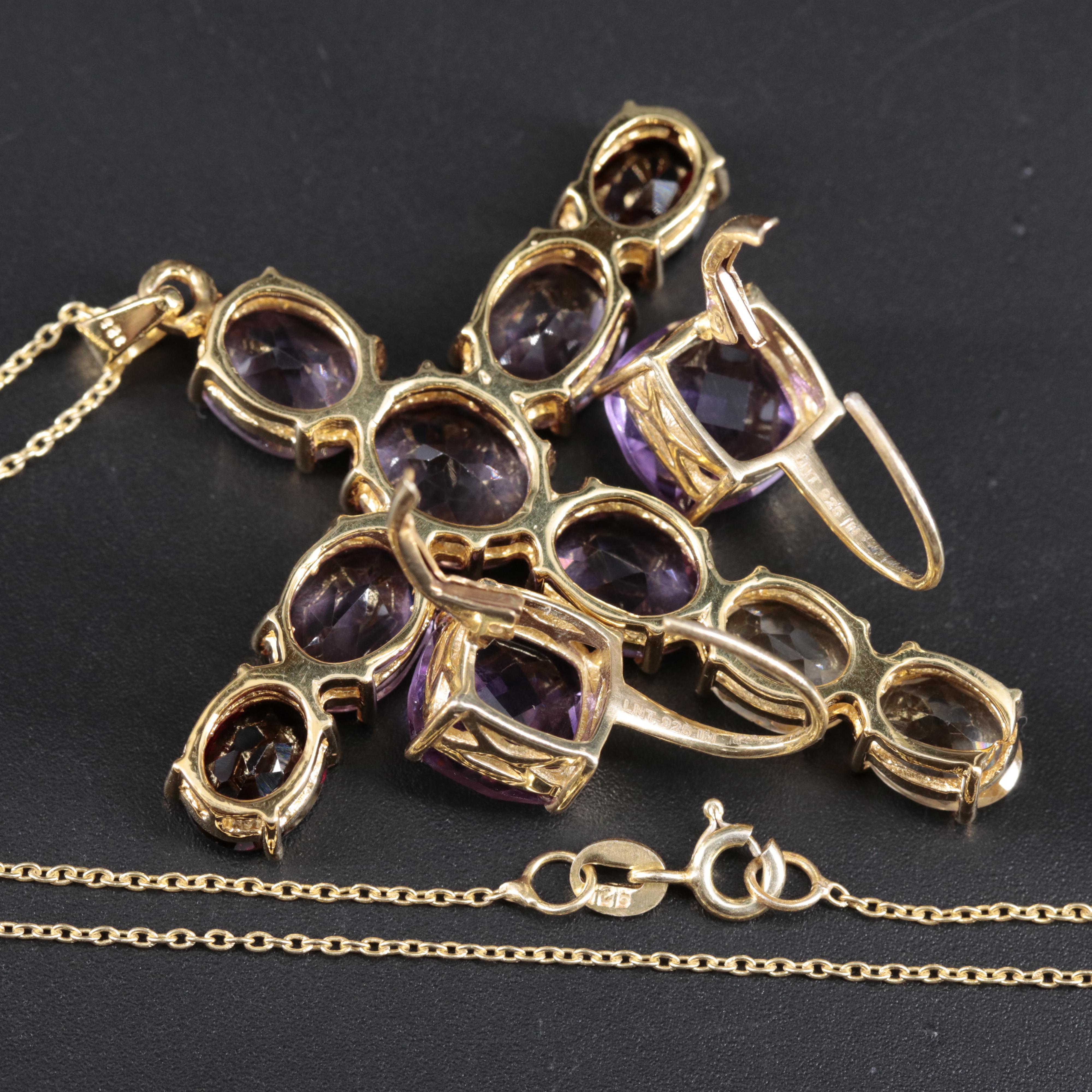 Sterling Silver Gemstone Jewelry Assortment