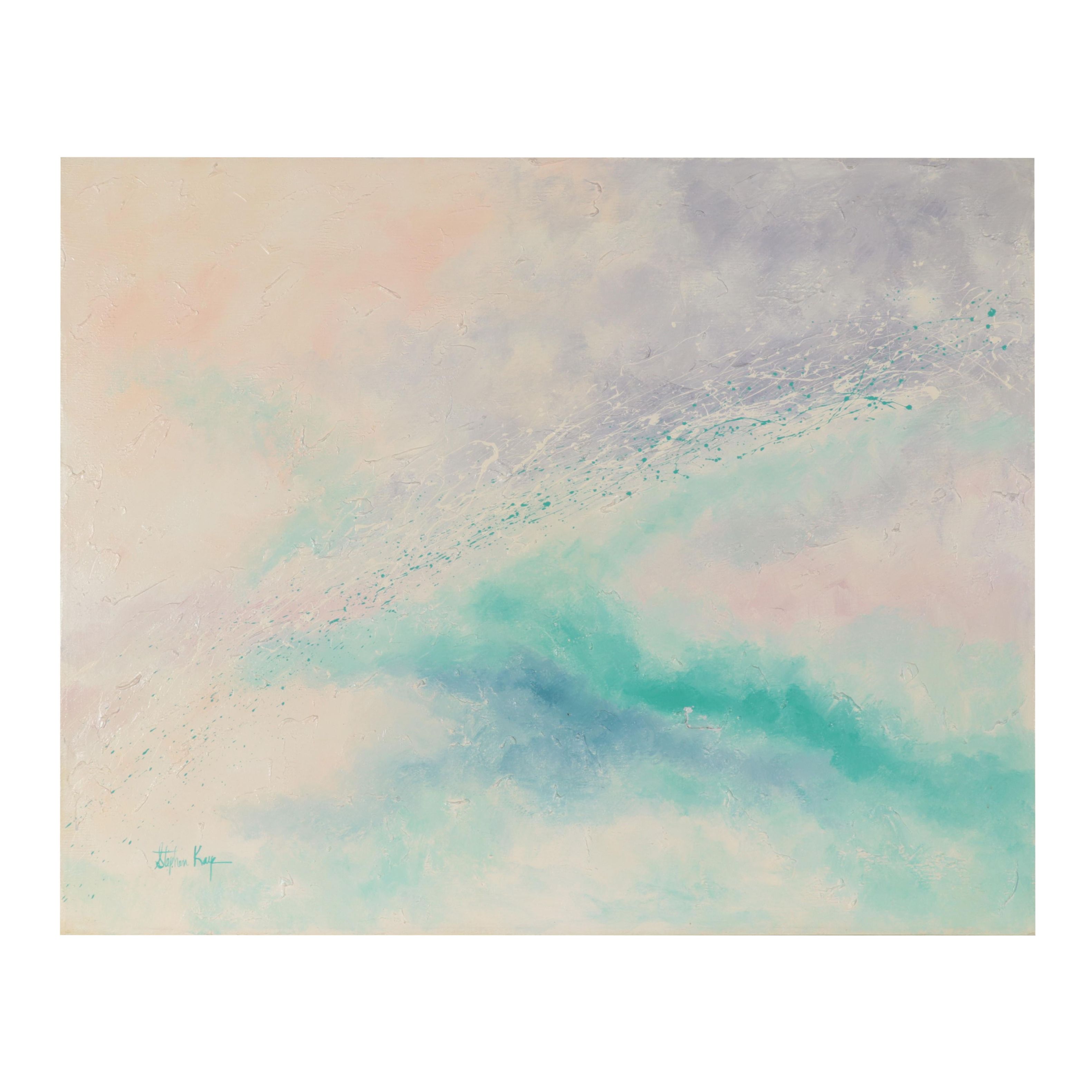 Stephen Kaye Large-Scale Abstract Acrylic Painting