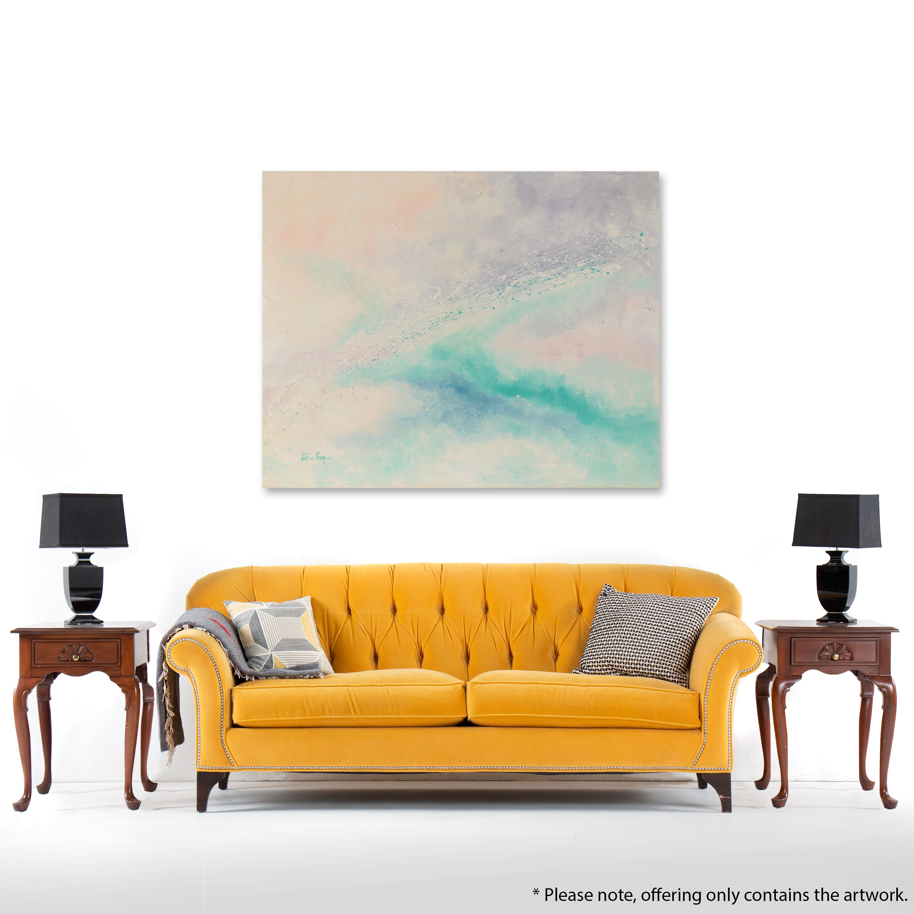 Stephen Kaye Large-Scale Abstract Acrylic Painting