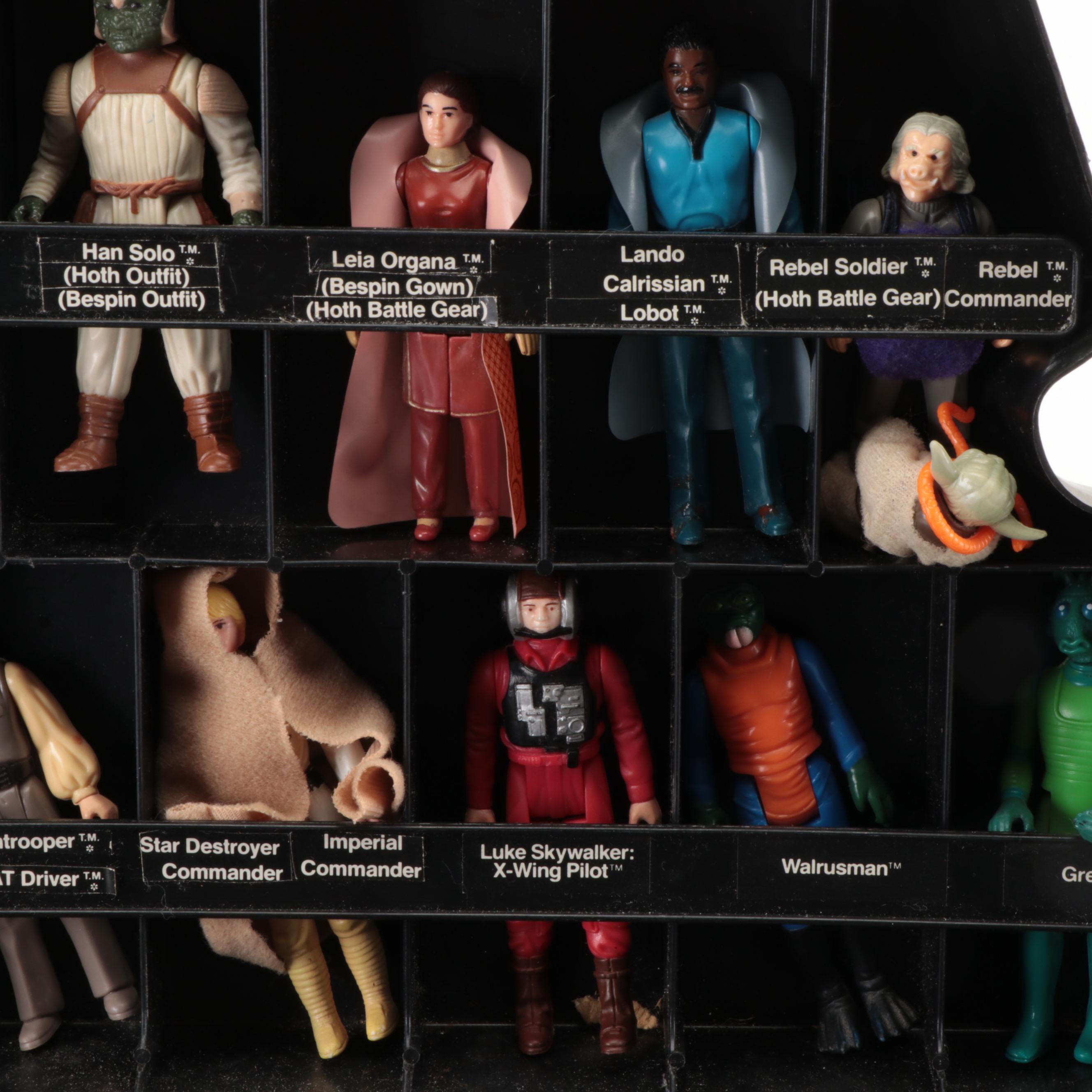 Kenner Star Wars Darth Vader Action Figure Carrying Case with Additional Figures