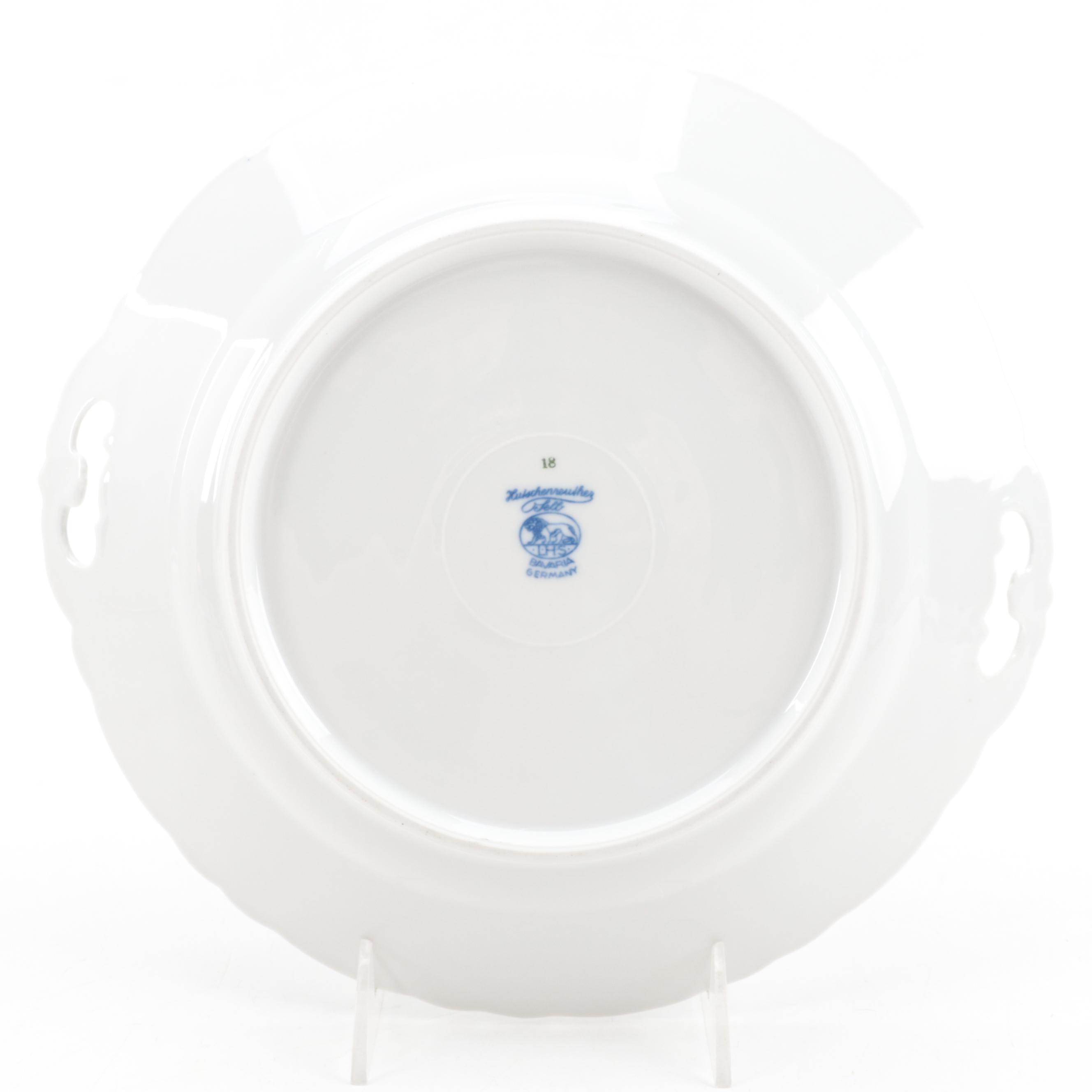 Hutschenreuther Selb "Blue Onion" Porcelain Dinnerware and Serveware