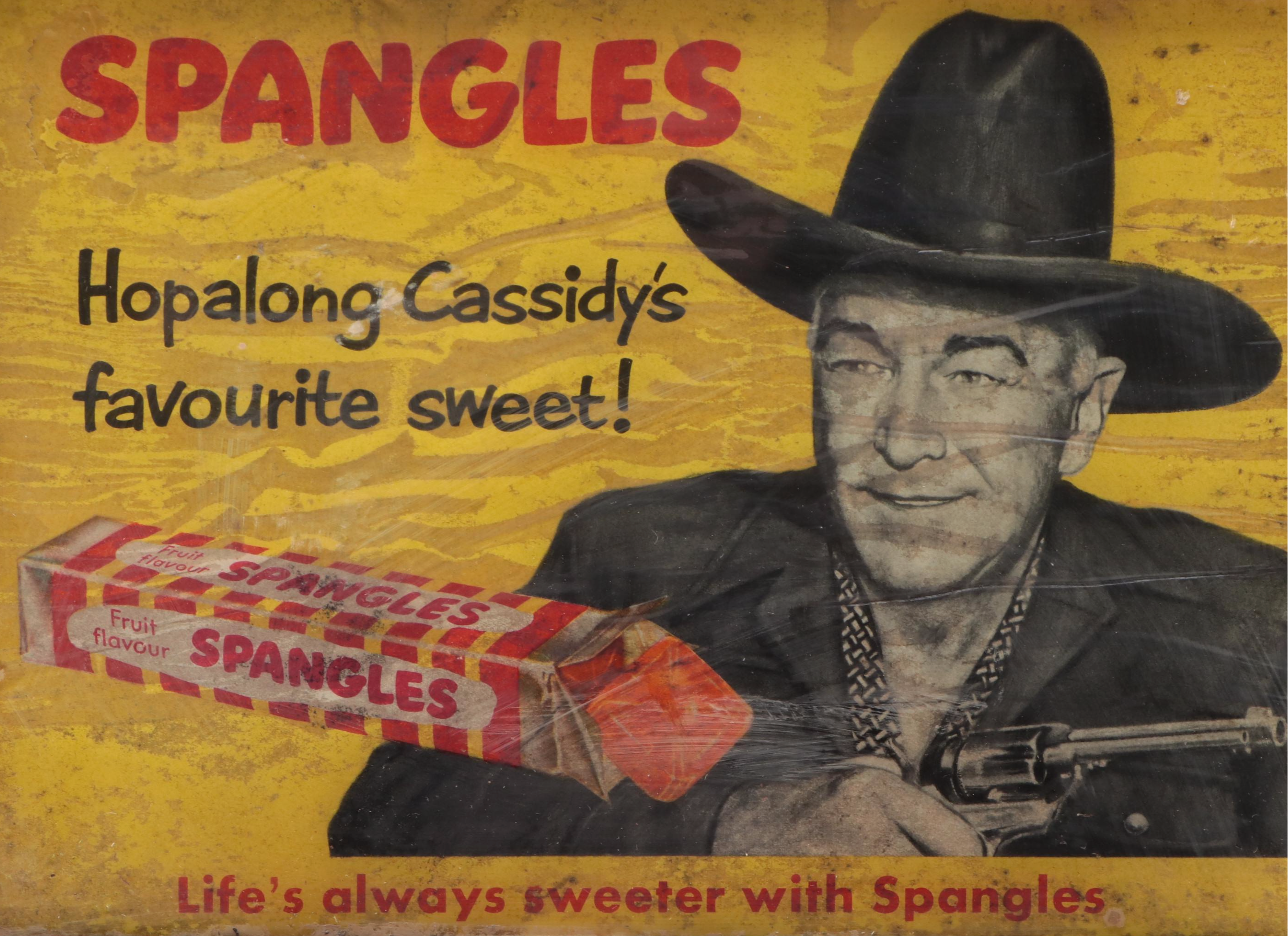 Gene Autry Sheet Music with Spangles Hopalong Cassidy Advertisement