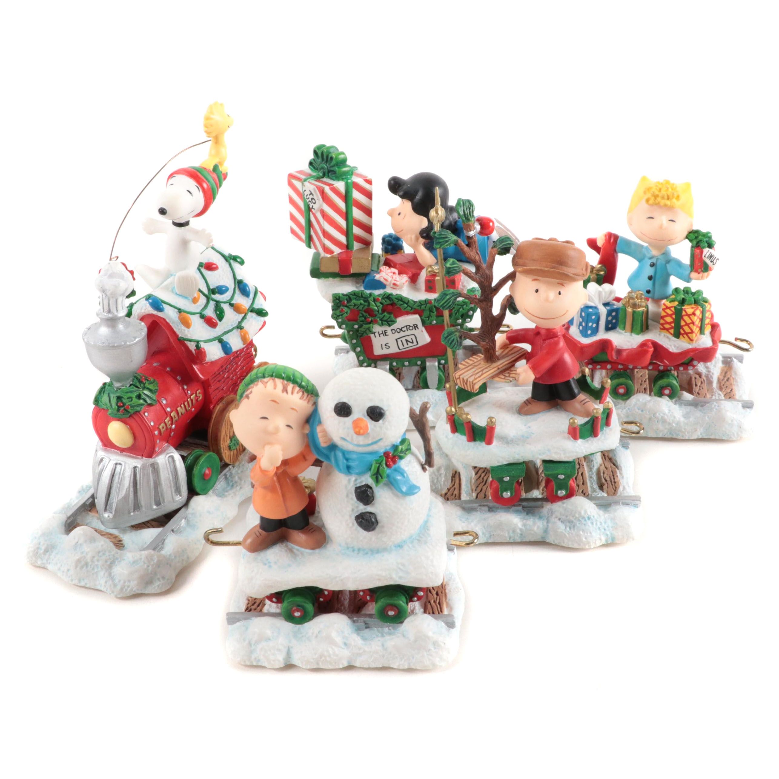The Danbury Mint "Peanuts Christmas Train"