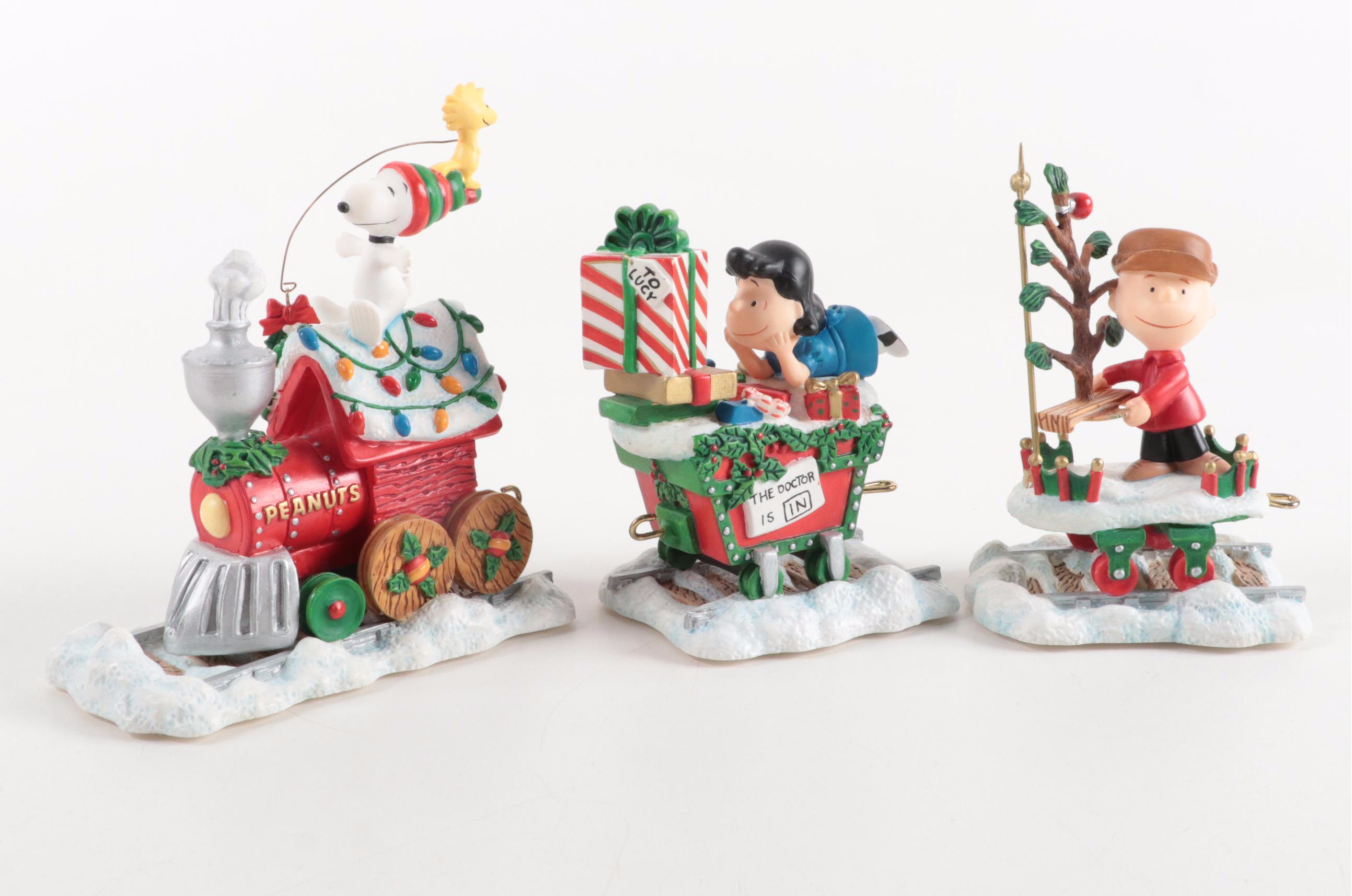 The Danbury Mint "Peanuts Christmas Train"